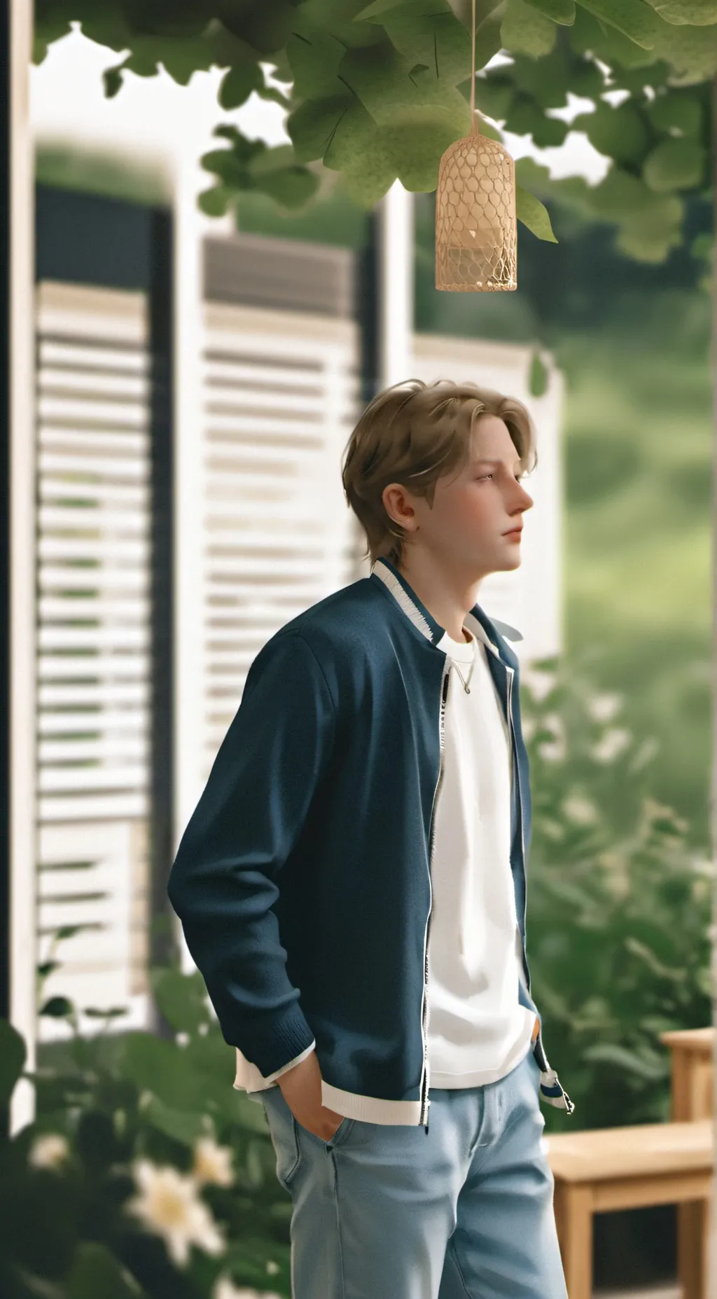 ai character: Kayden  background