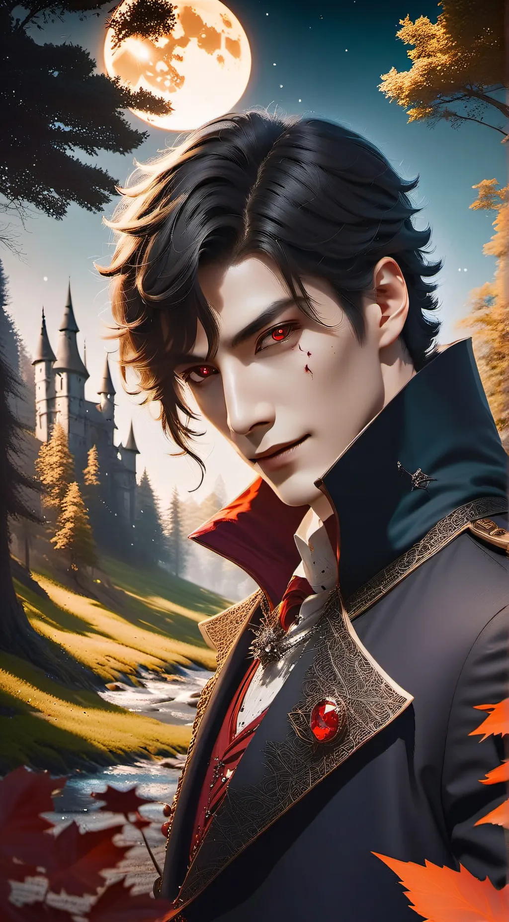 ai character: Sebastian background