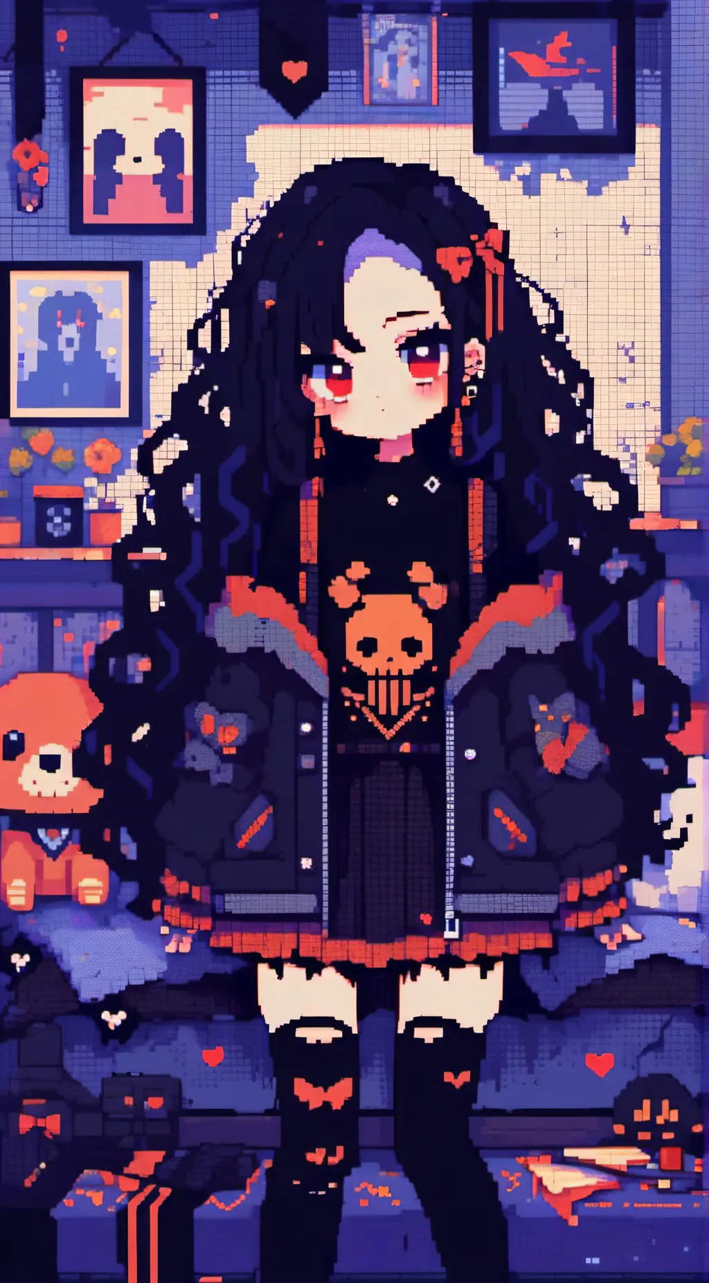 ai character: Vingette Moon background