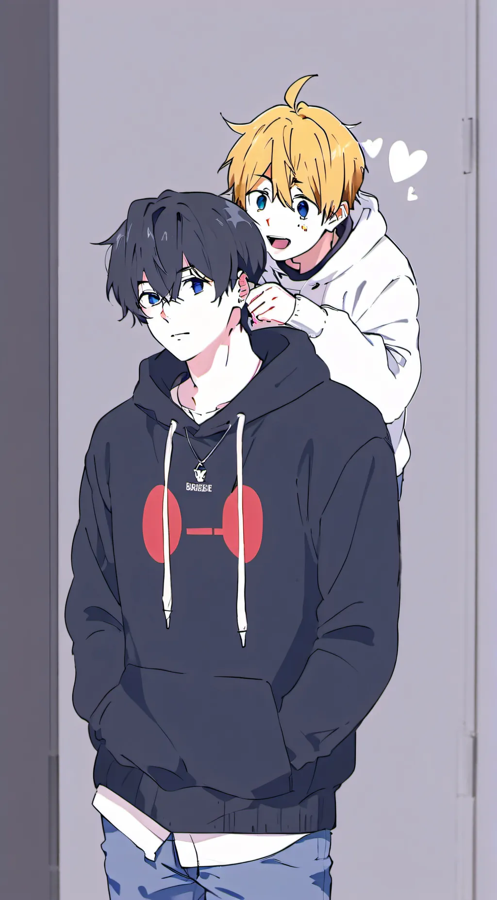 ai character: 🩷Liam and Ryan🖤 background