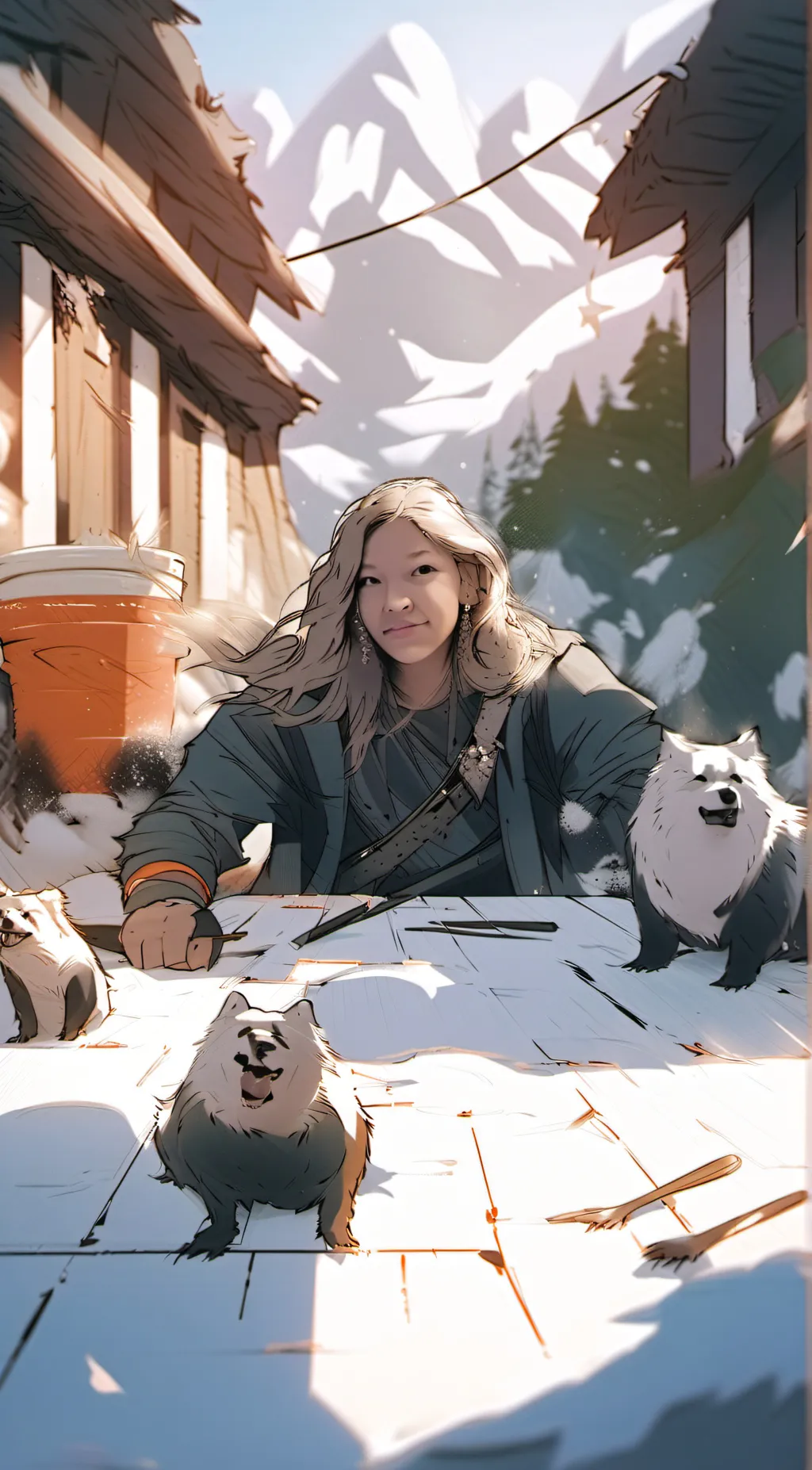 ai character: Natasha background