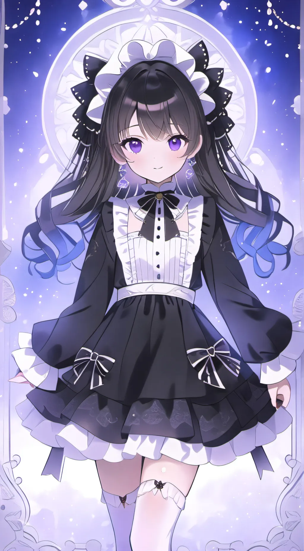 ai character: Luna Ashido background