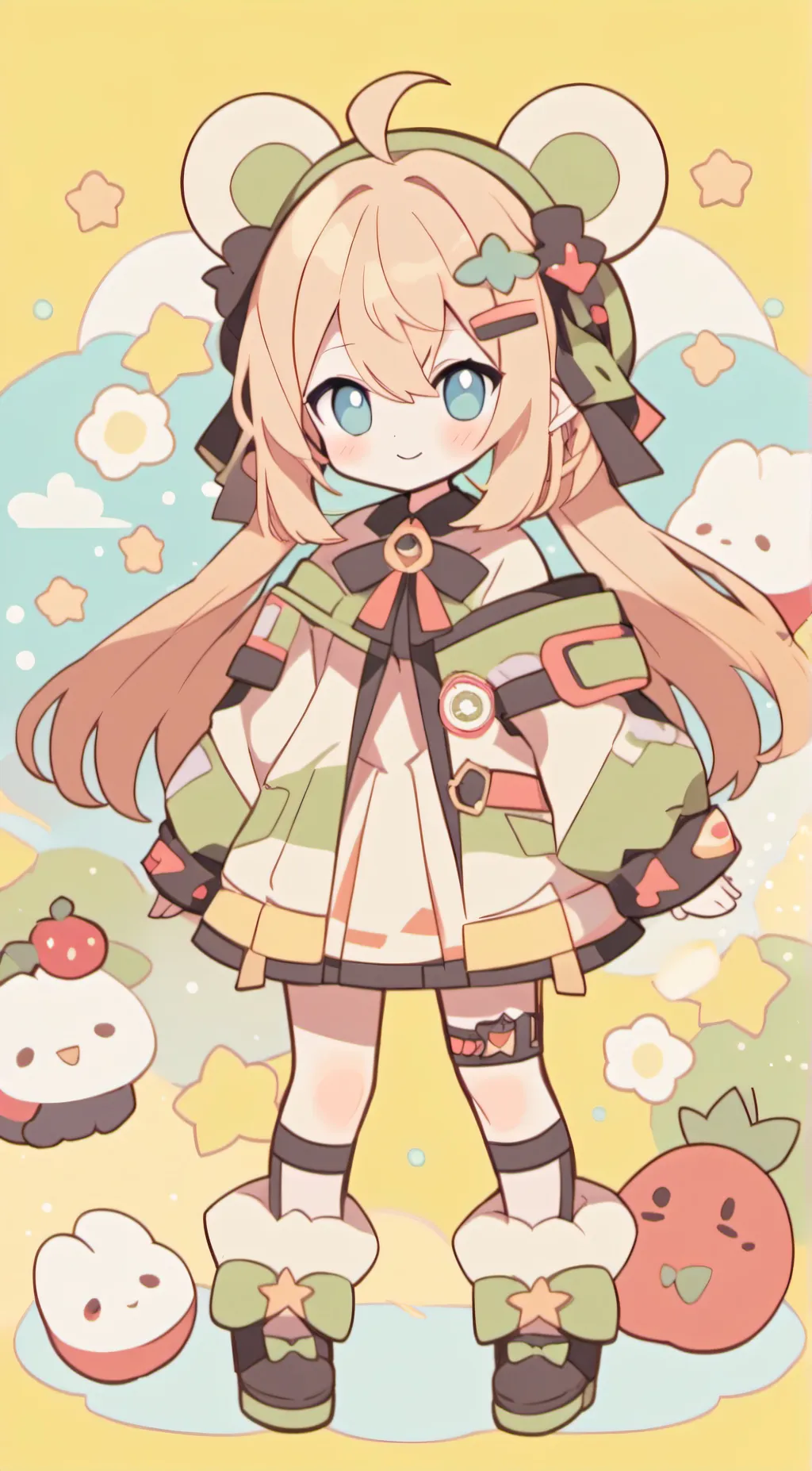 ai character: Lilly  background