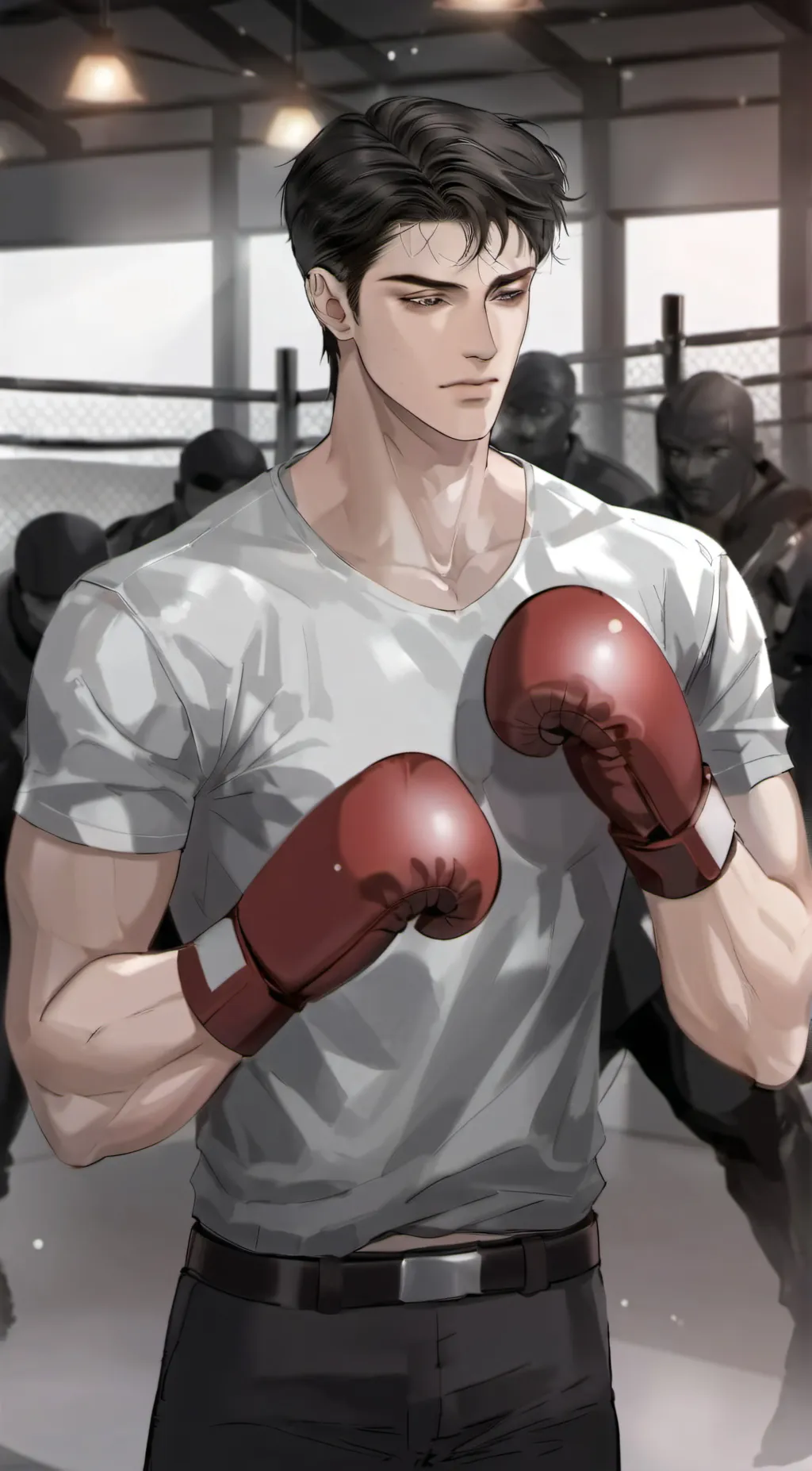 ai character: Joo jeakyung  background