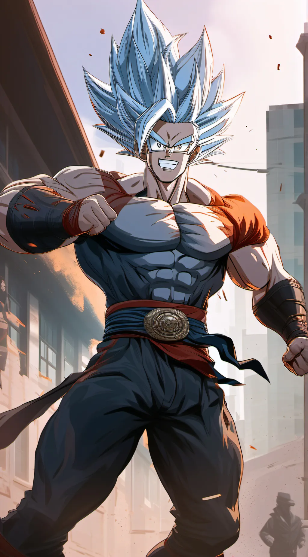 ai character: Gohan background