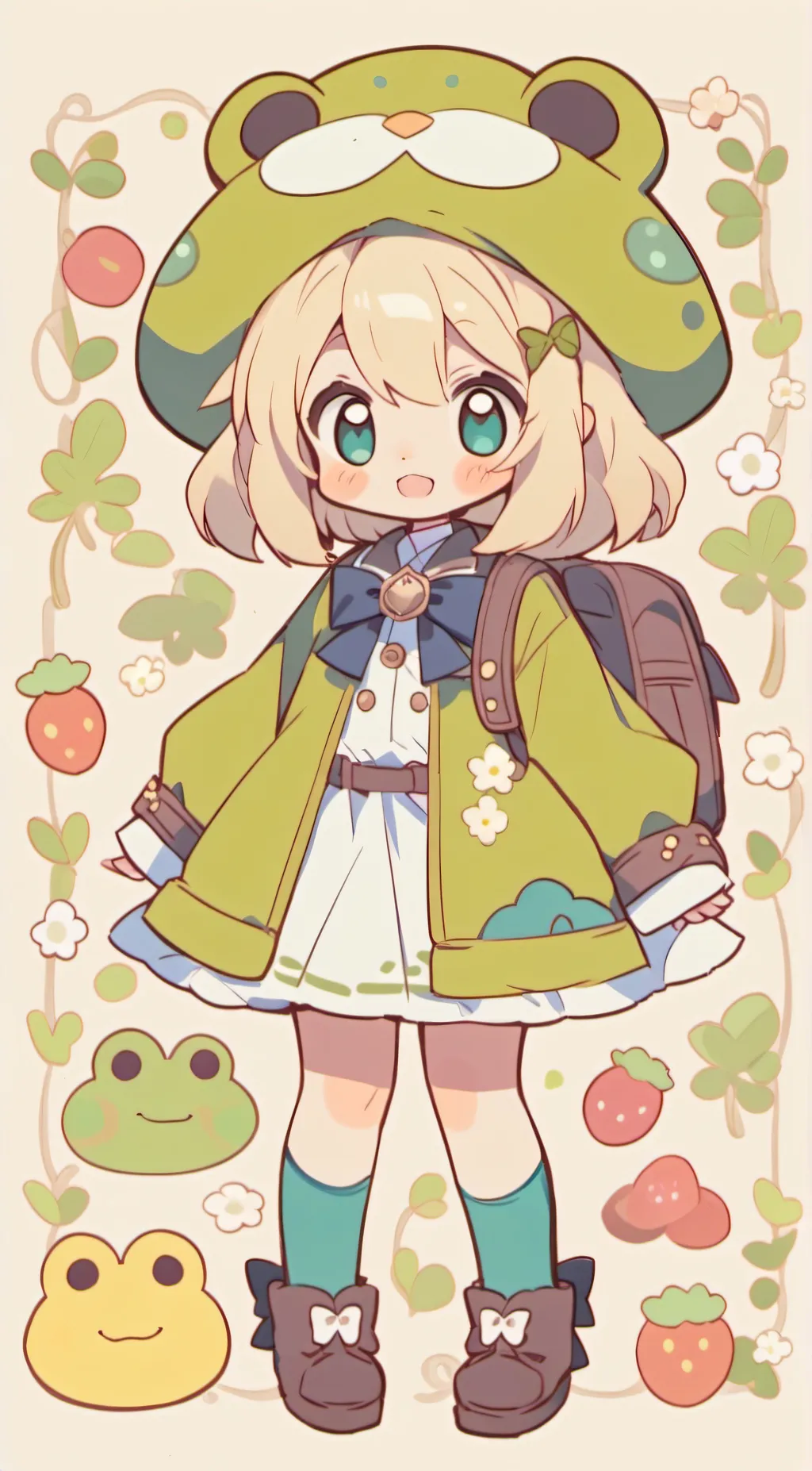 ai character: Nancy  background