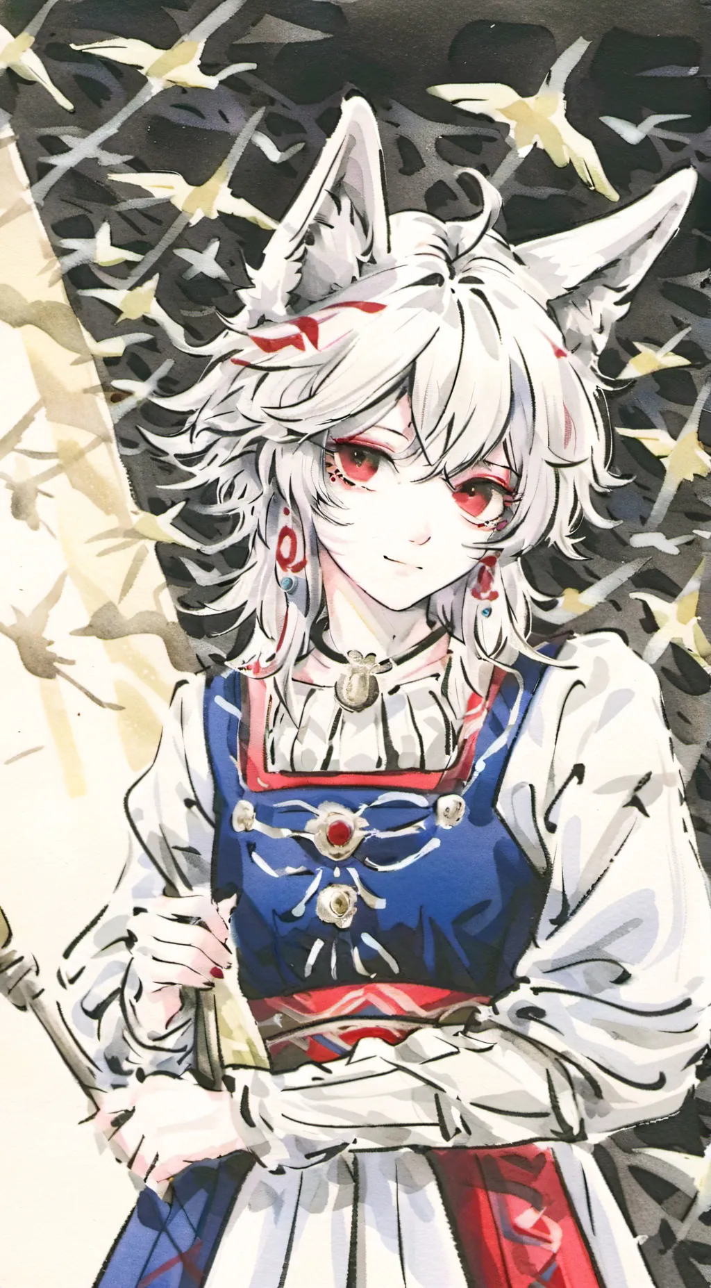ai character: Furry background