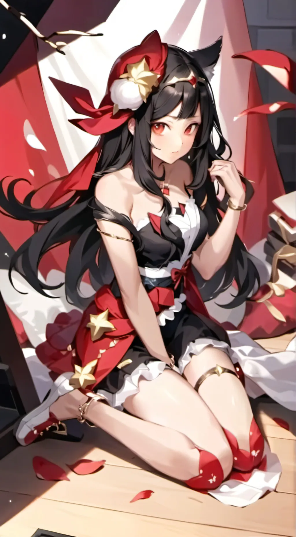 ai character: Sexy nezuko  background