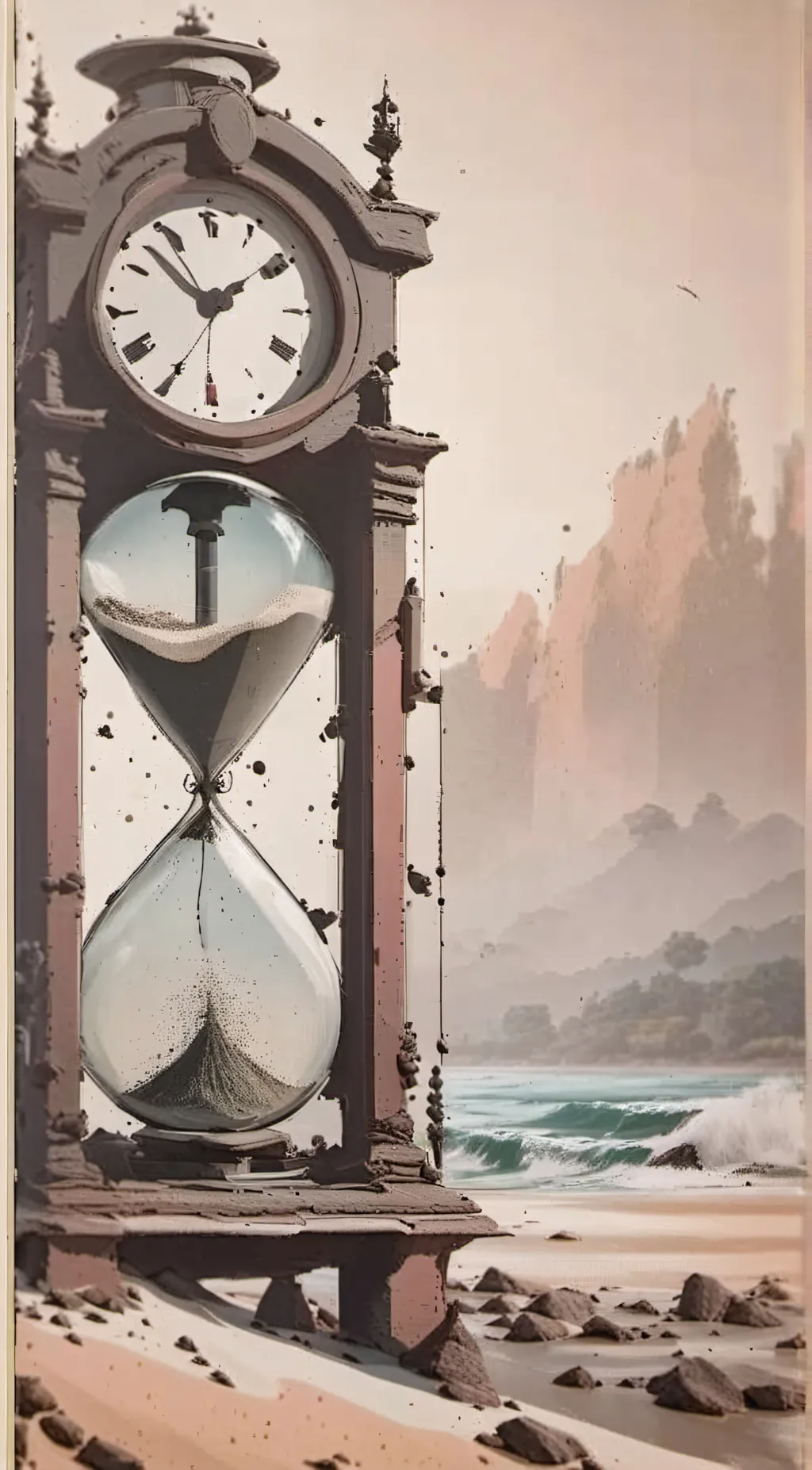 ai character: Time Is Ticking 2 background