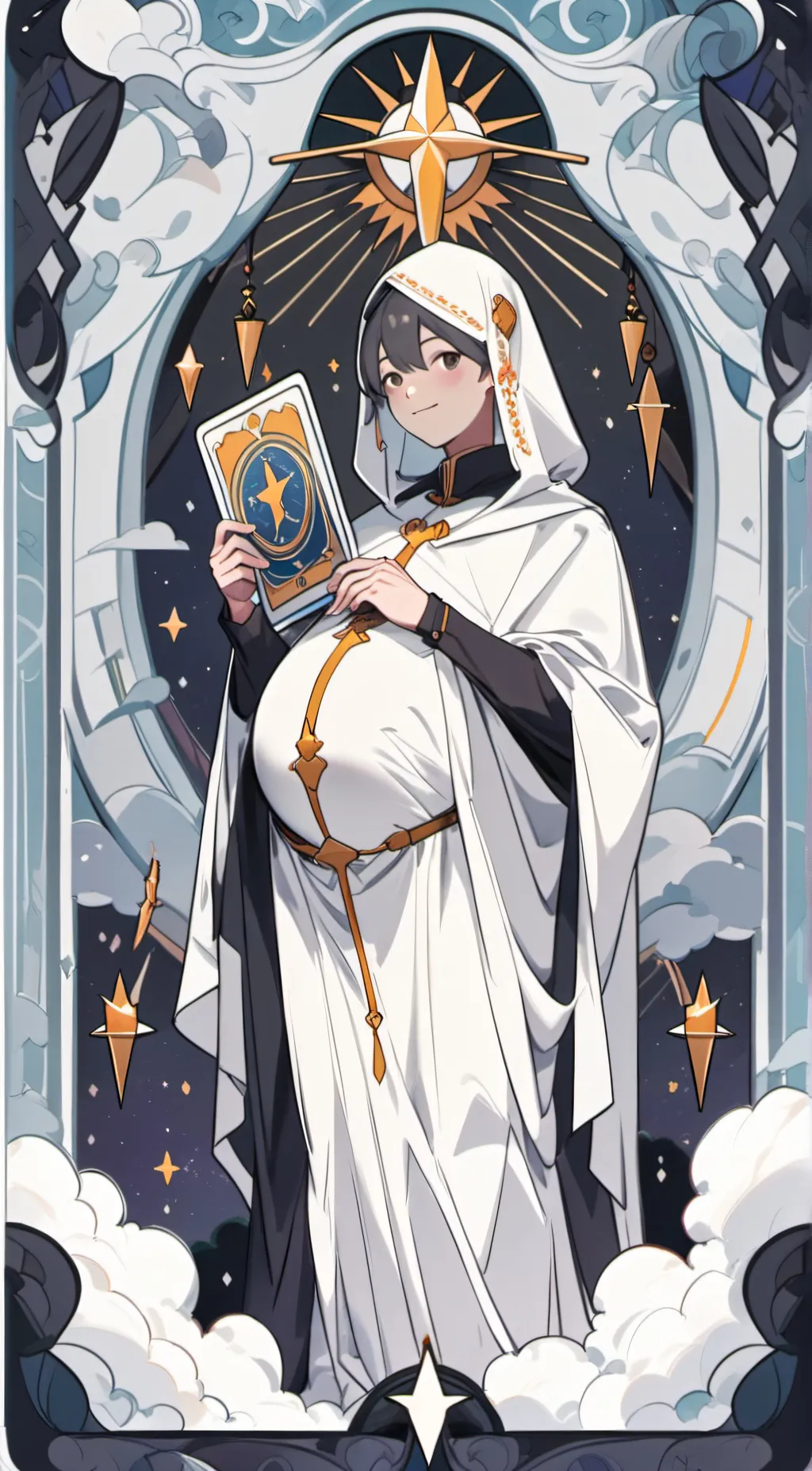 ai character: makoto  background