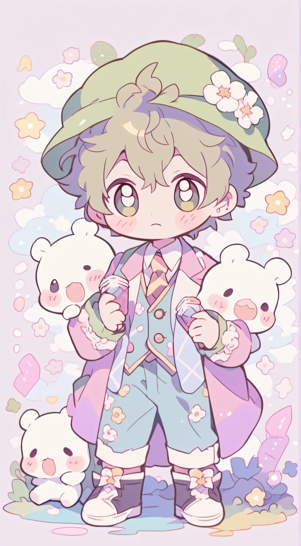 ai character: Its the forest! background