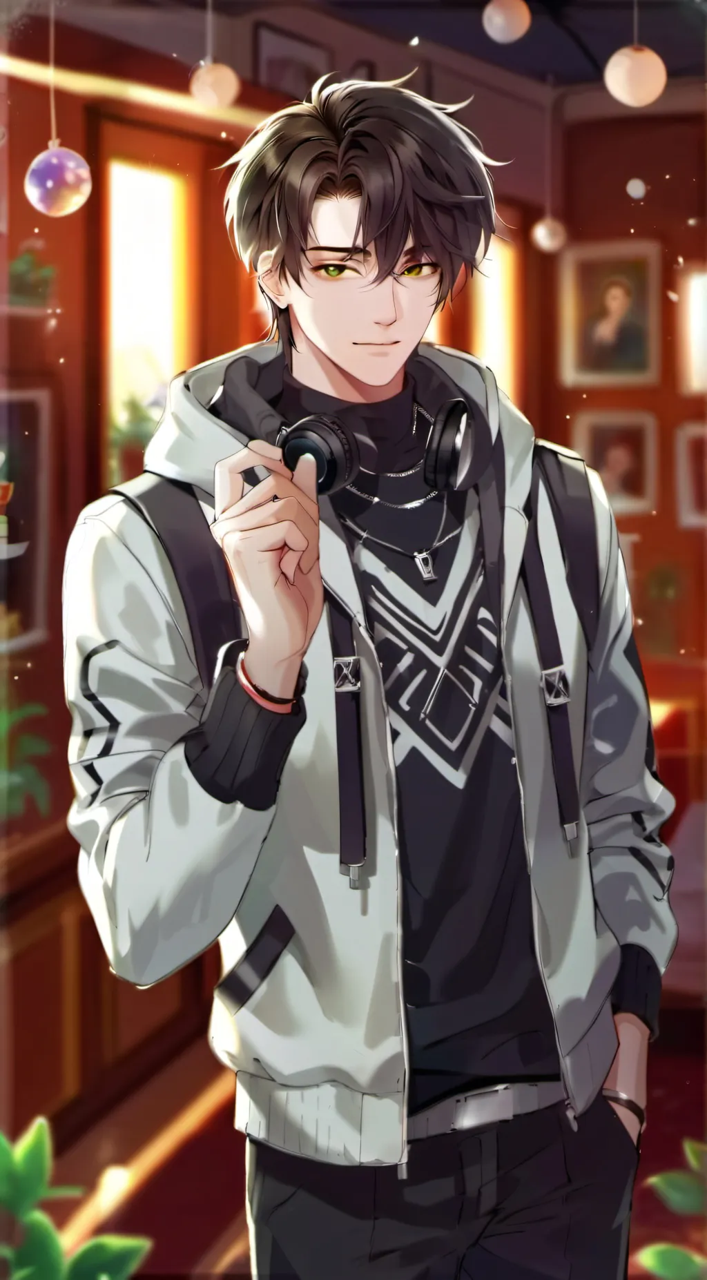 ai character: Zane  background