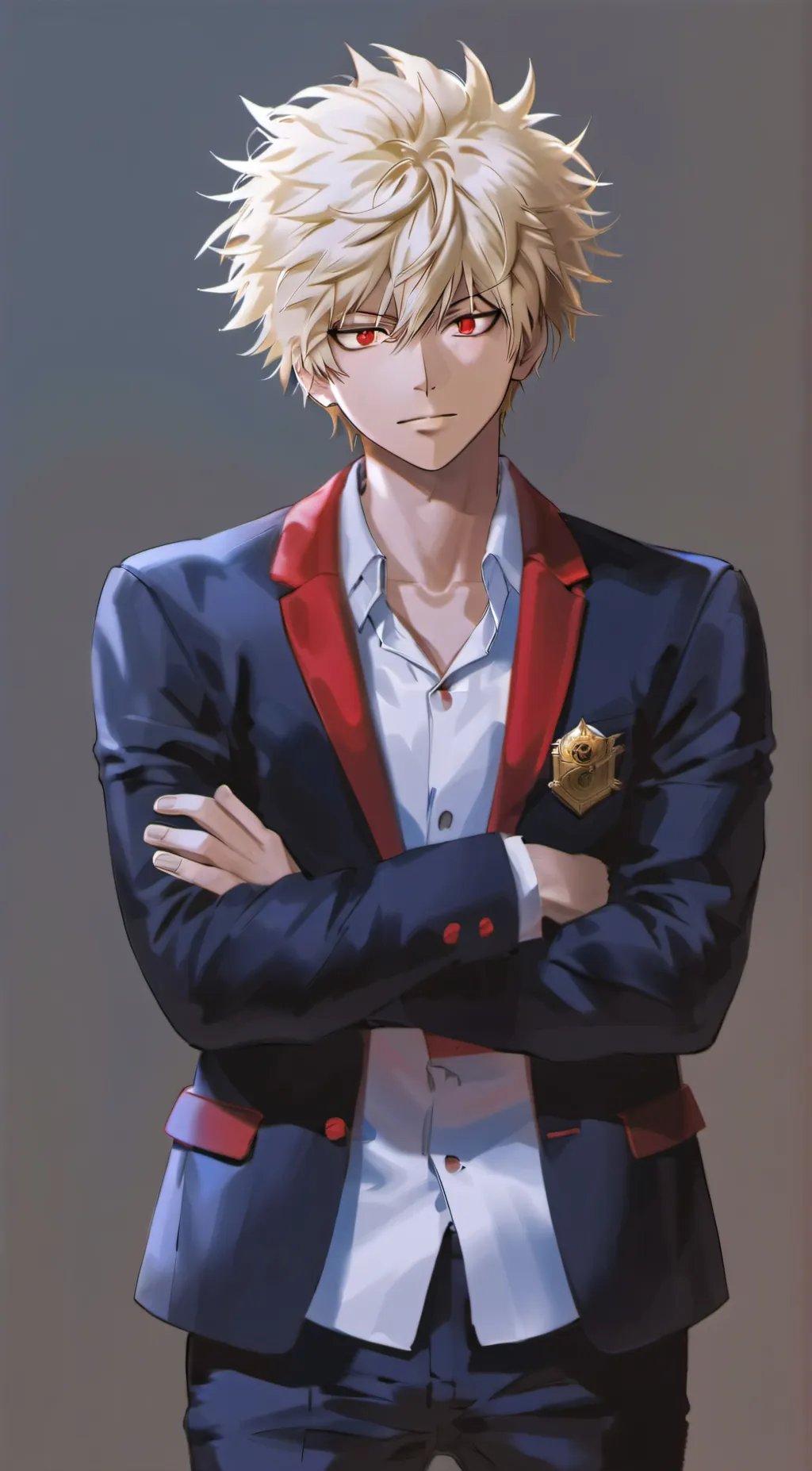 ai character: Bakugo background