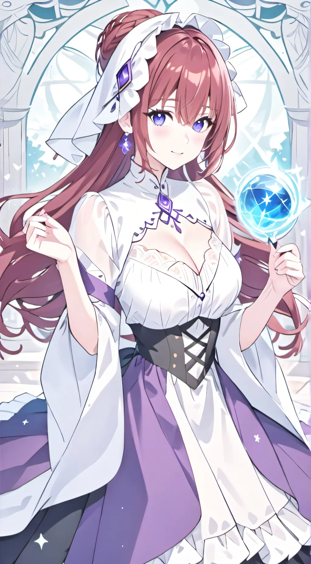 ai character: Aria background