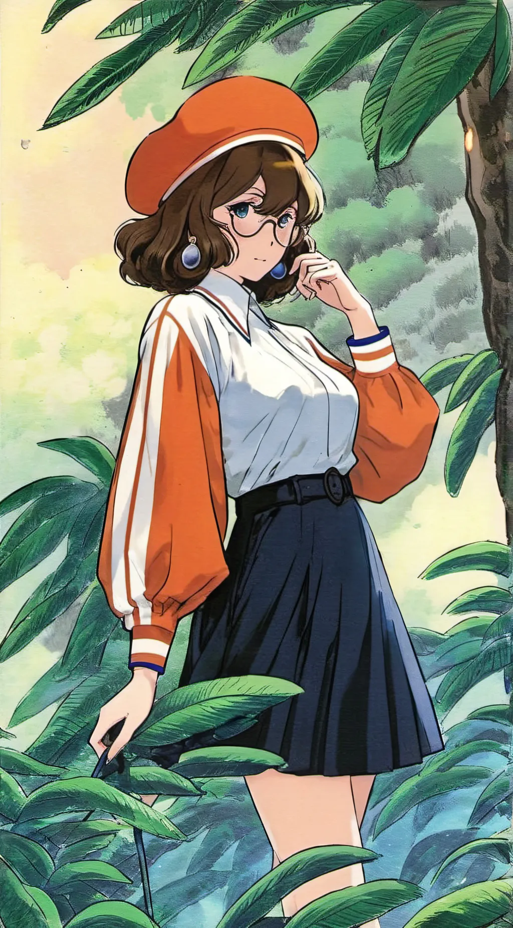 ai character: Asami Kogi background