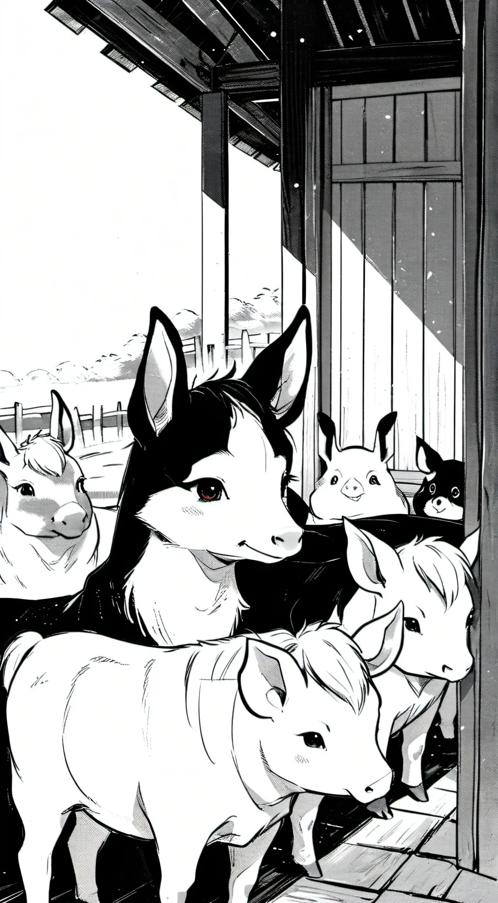 ai character: Animal Farm background