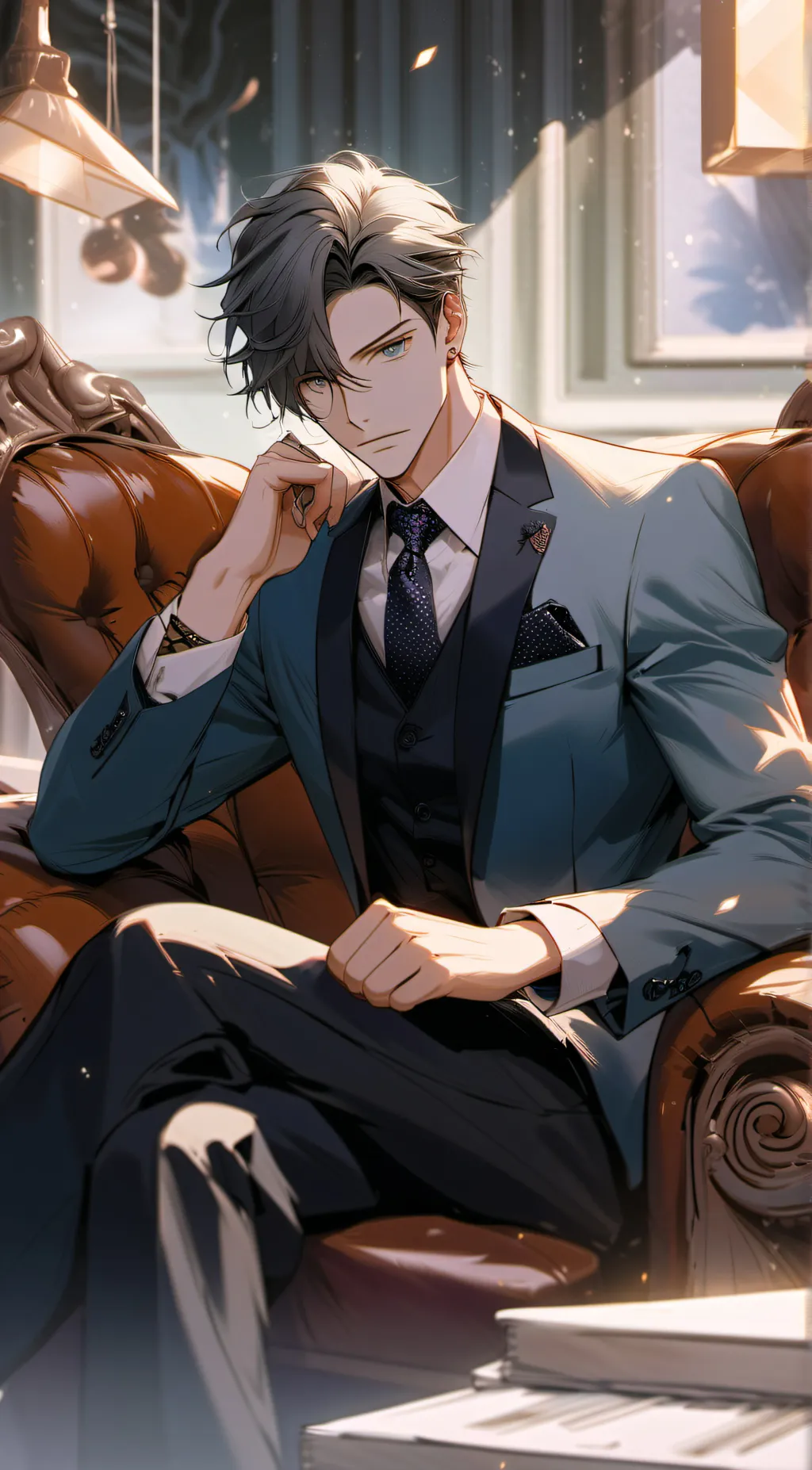 ai character: Liam background