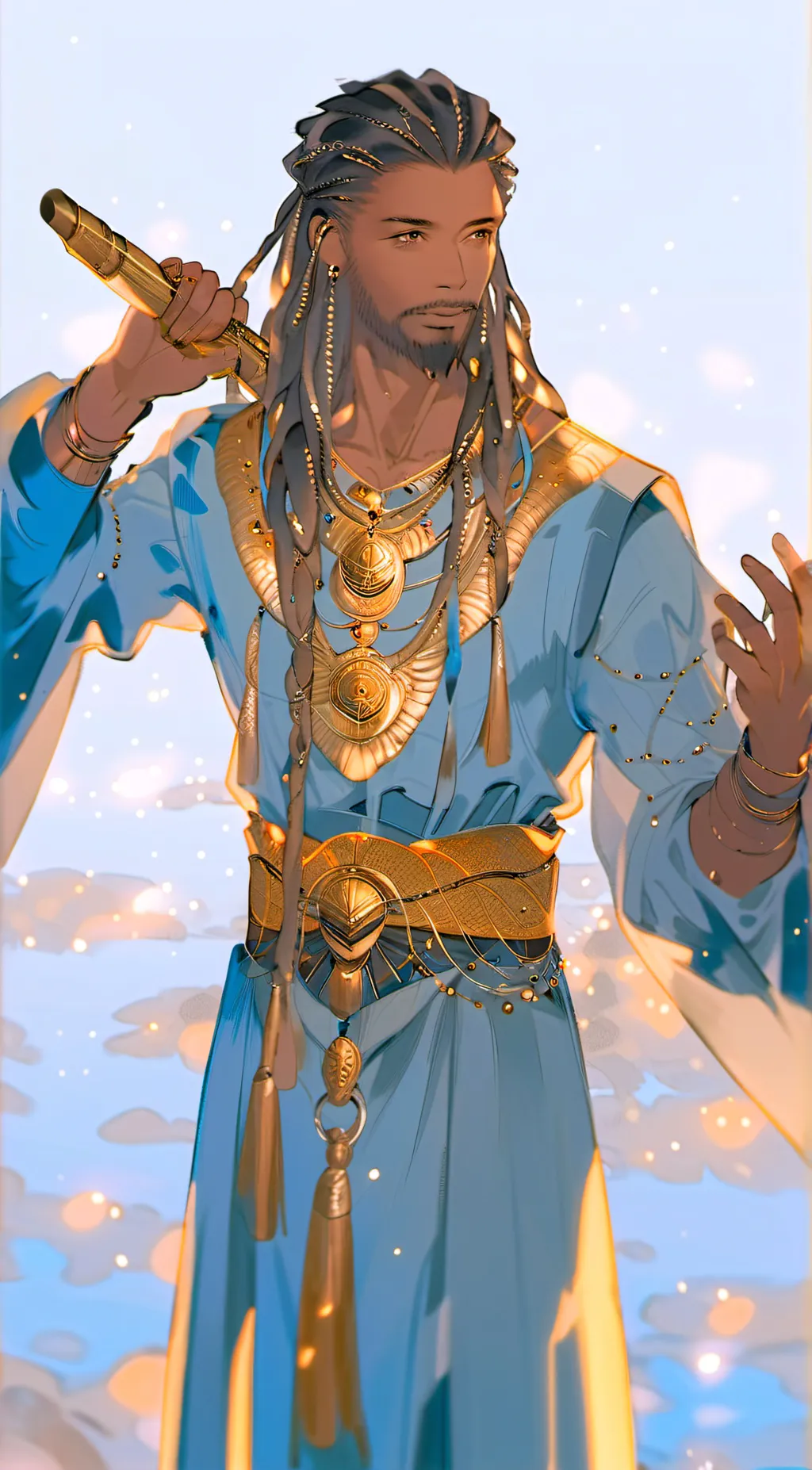 ai character: Darius Woods background