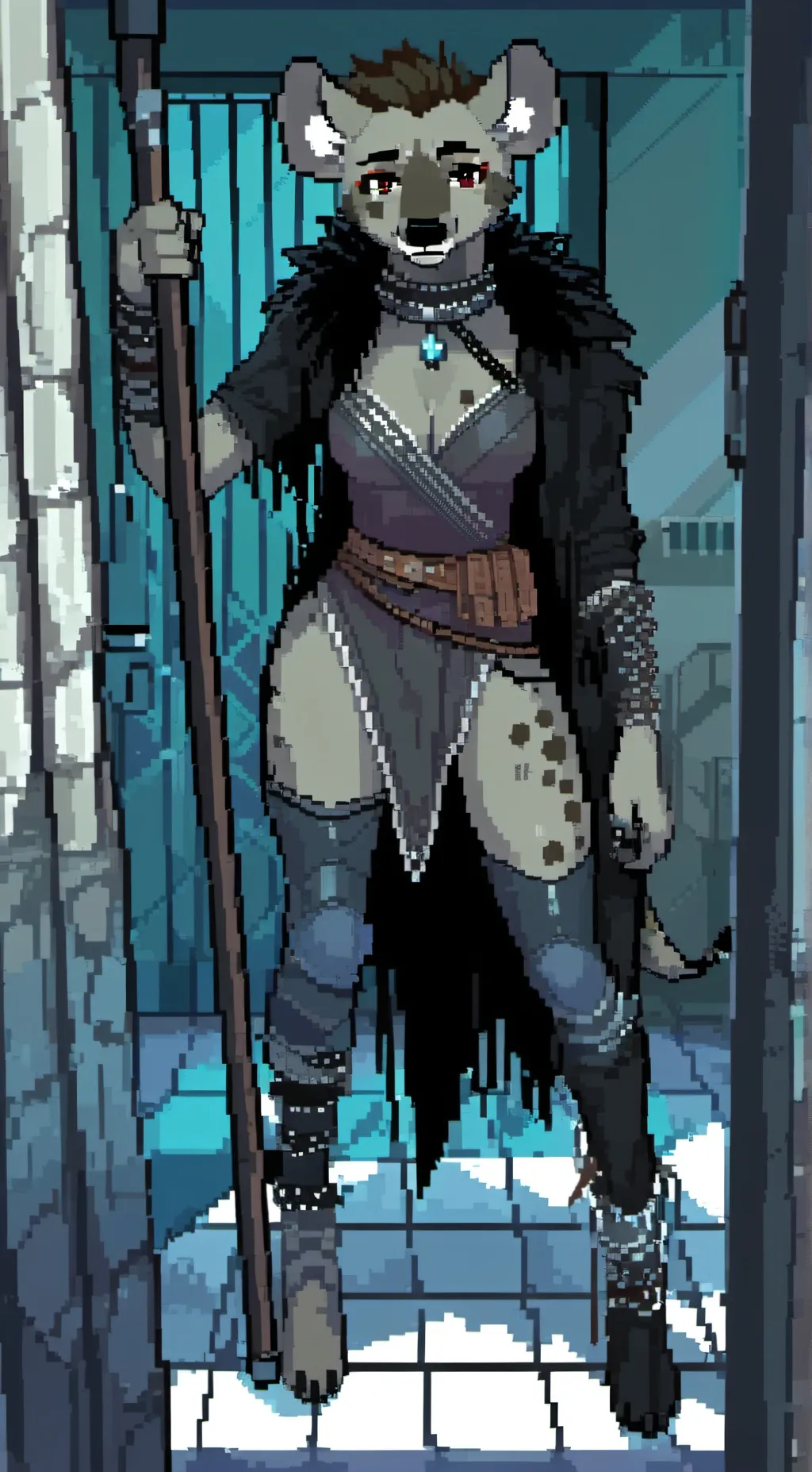 ai character: Starless background