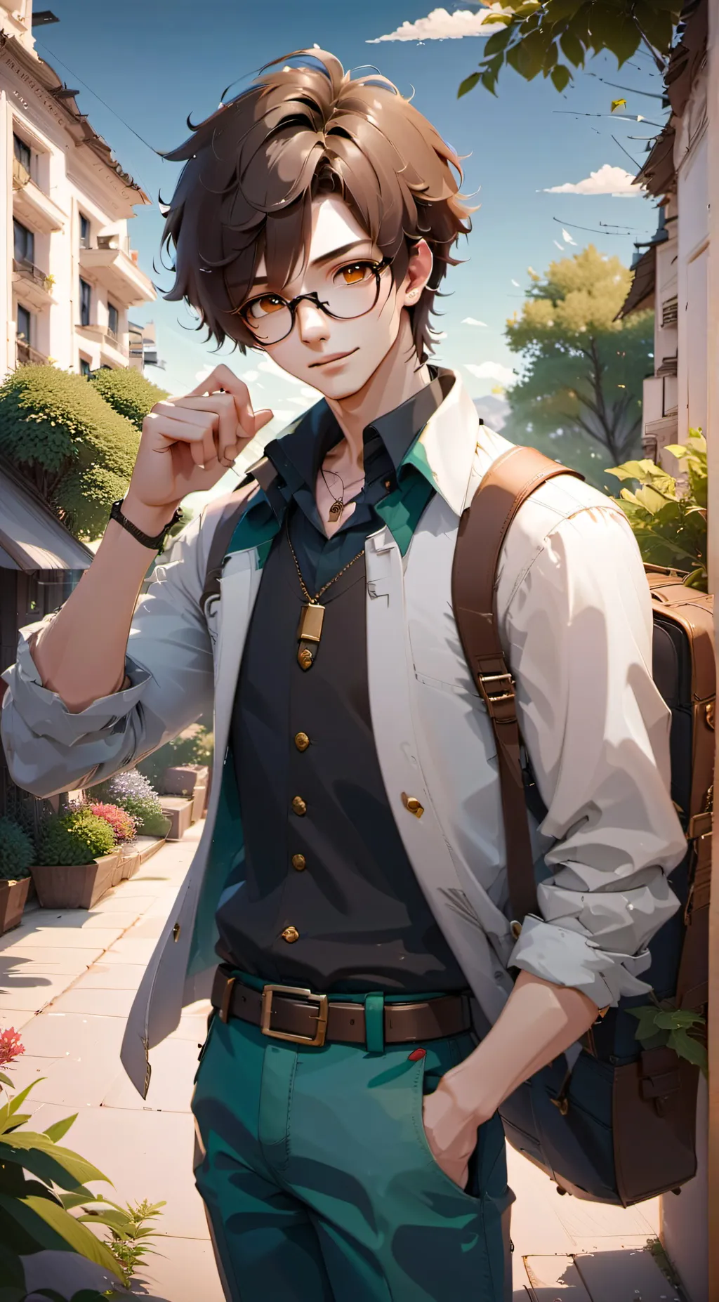 ai character: Kyle background