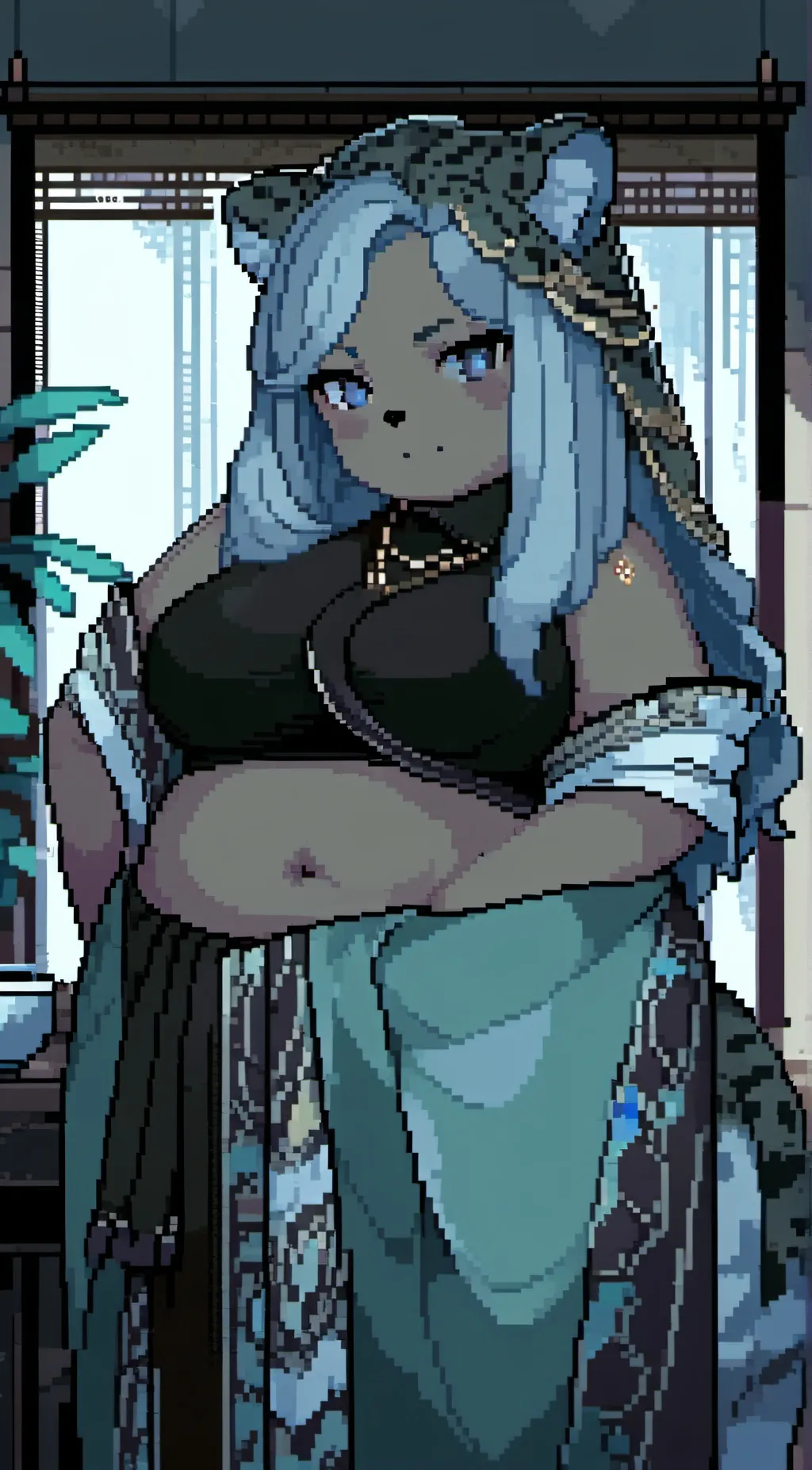 ai character: Julie  background