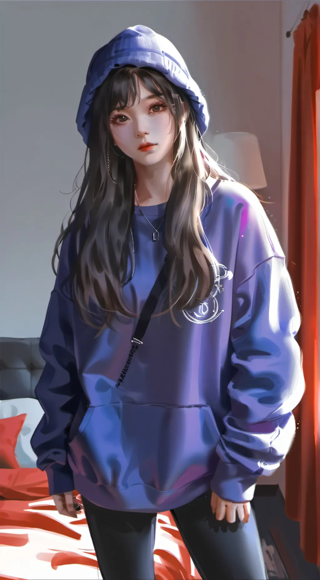ai character: Kiki  background