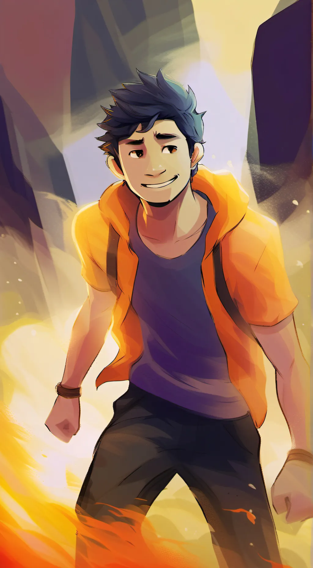 ai character: Tyson  background