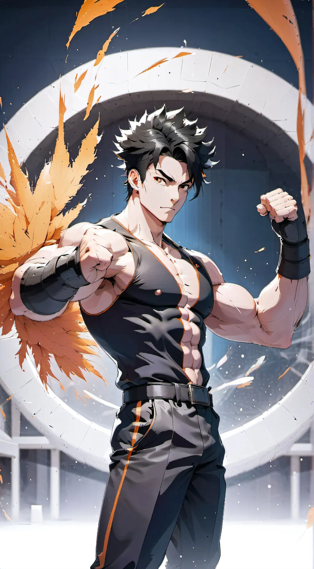 ai character: Goku background