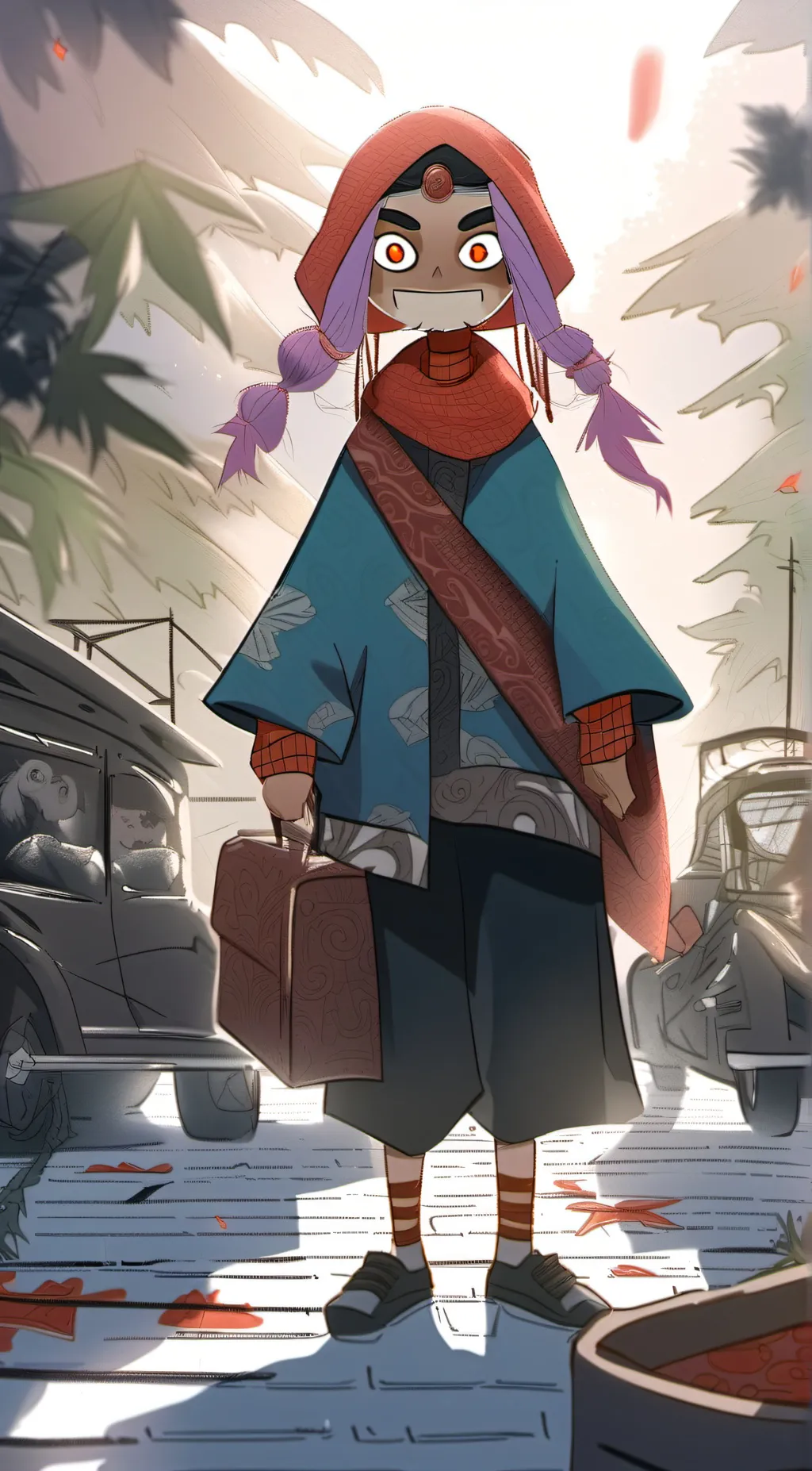 ai character: Aria background