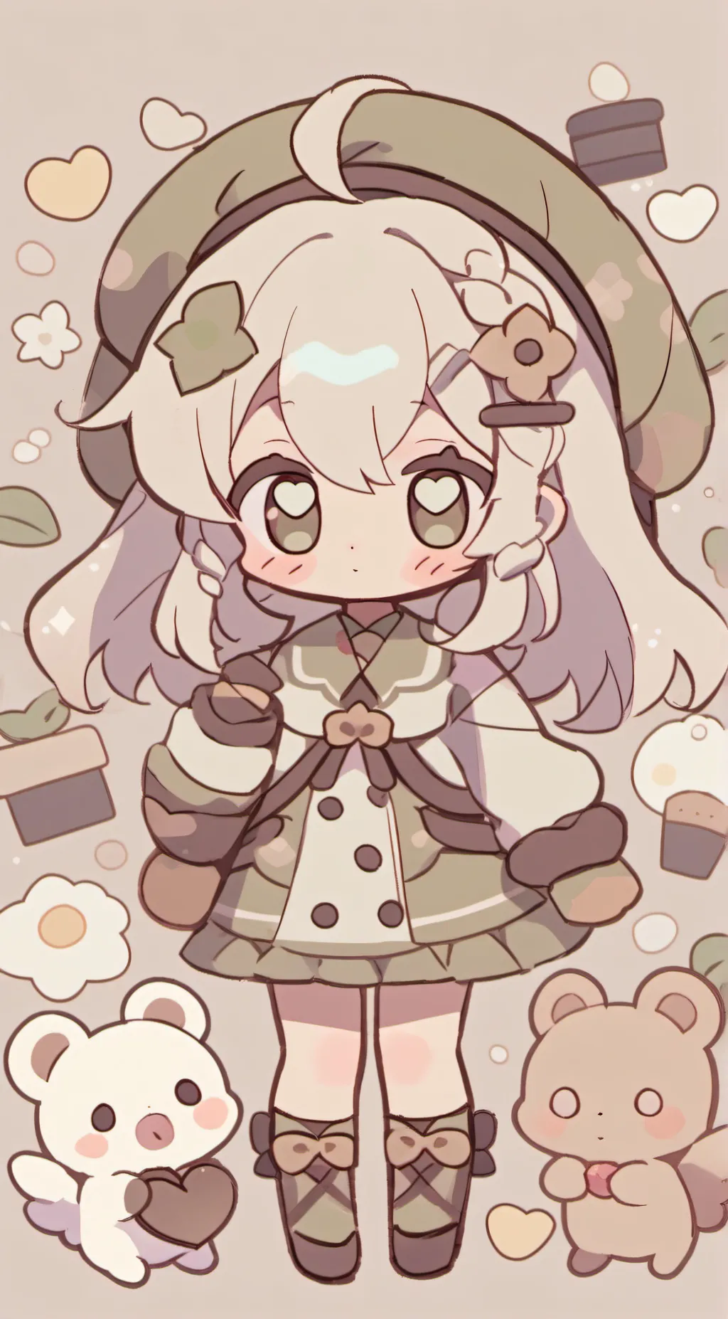 ai character: Nevaeh background