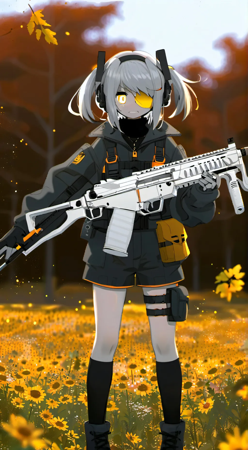 ai character: Murder Drones J background