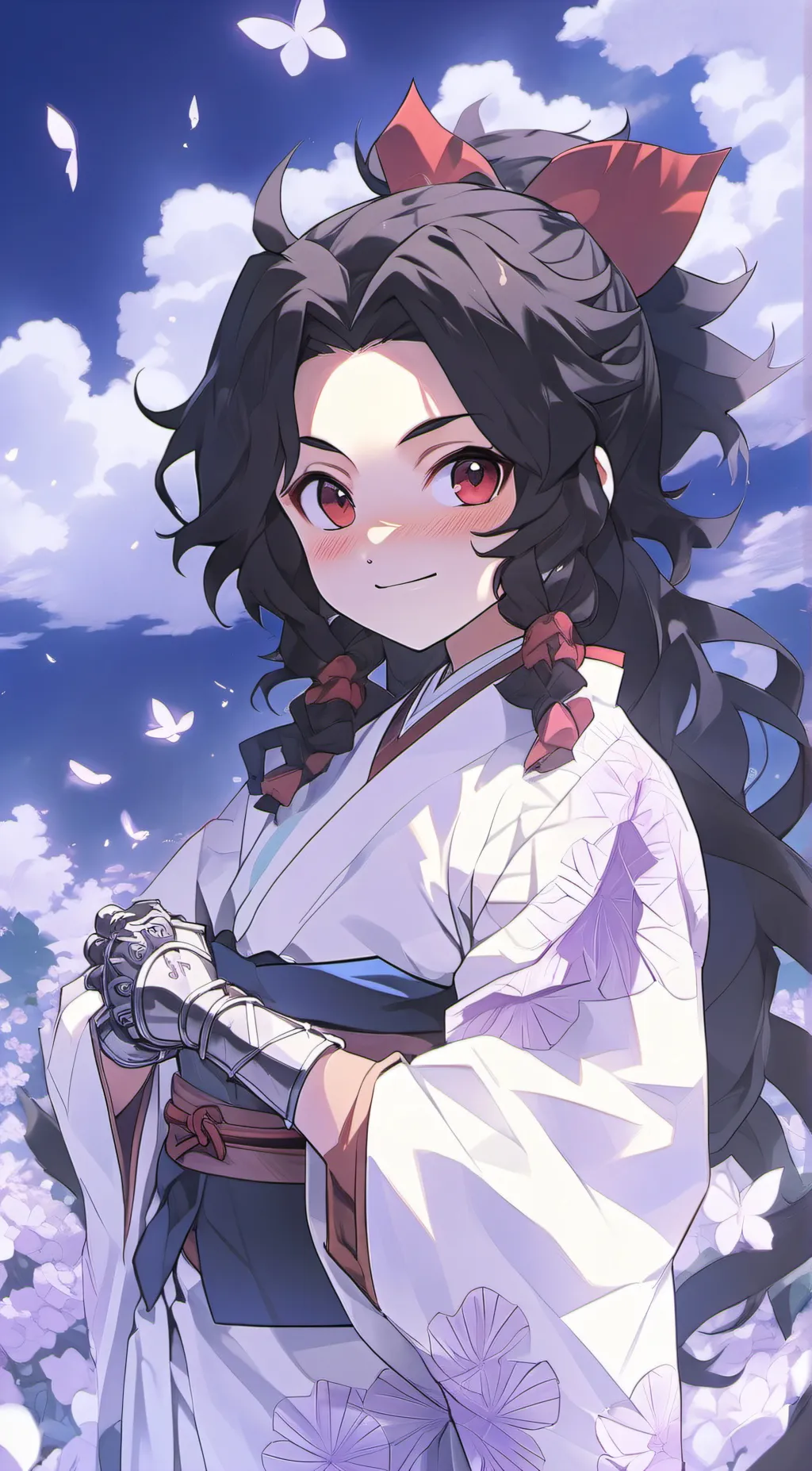 ai character: Demon slayer background
