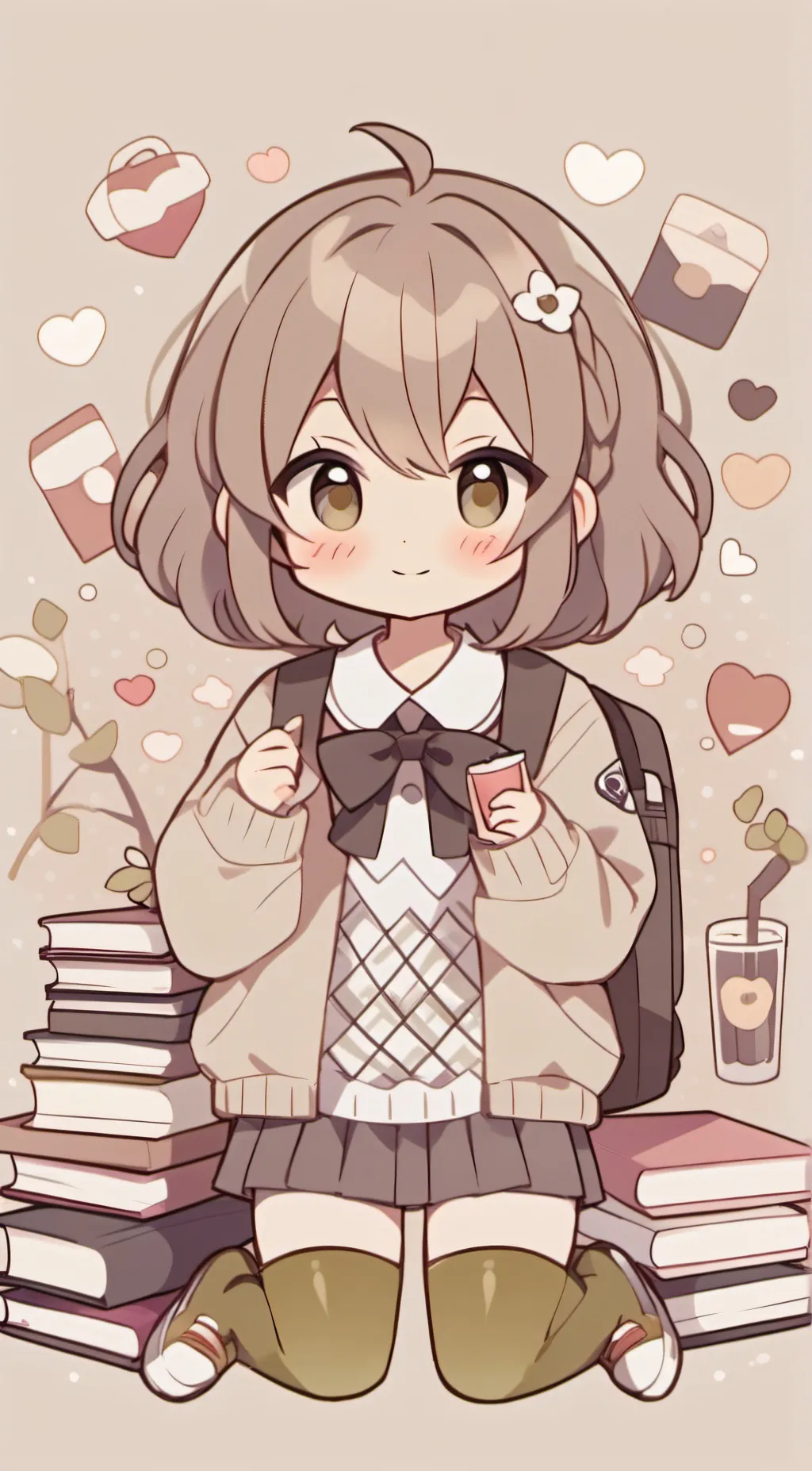 ai character: july background