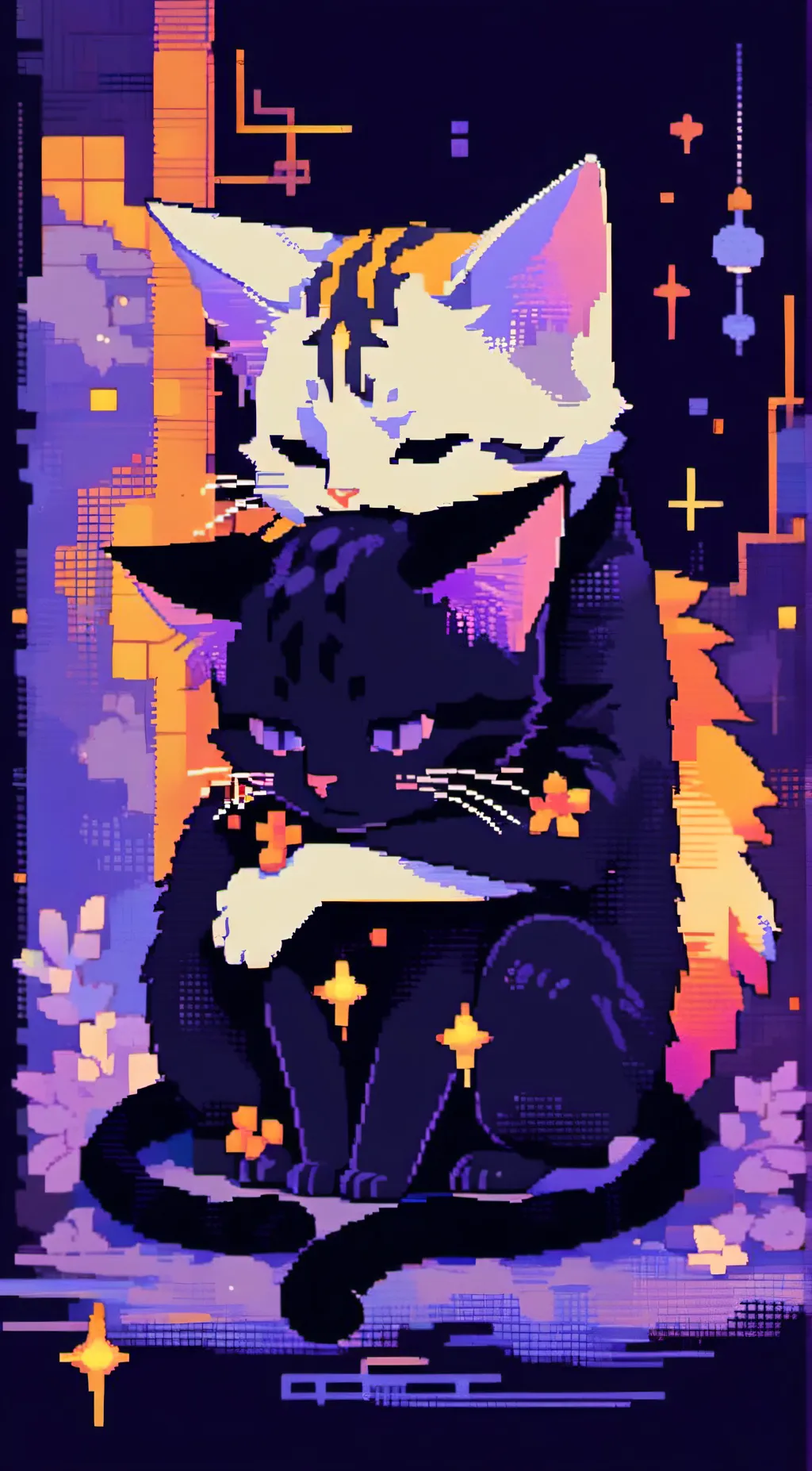 ai character: catnap and dogday background