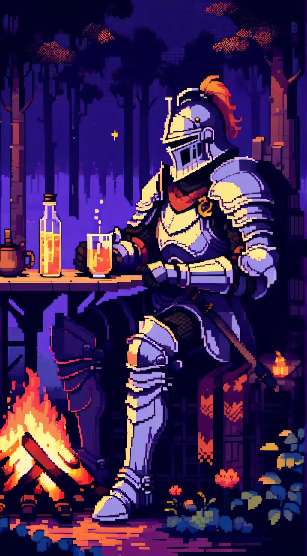 Talkie AI - Chat with Knight of rest