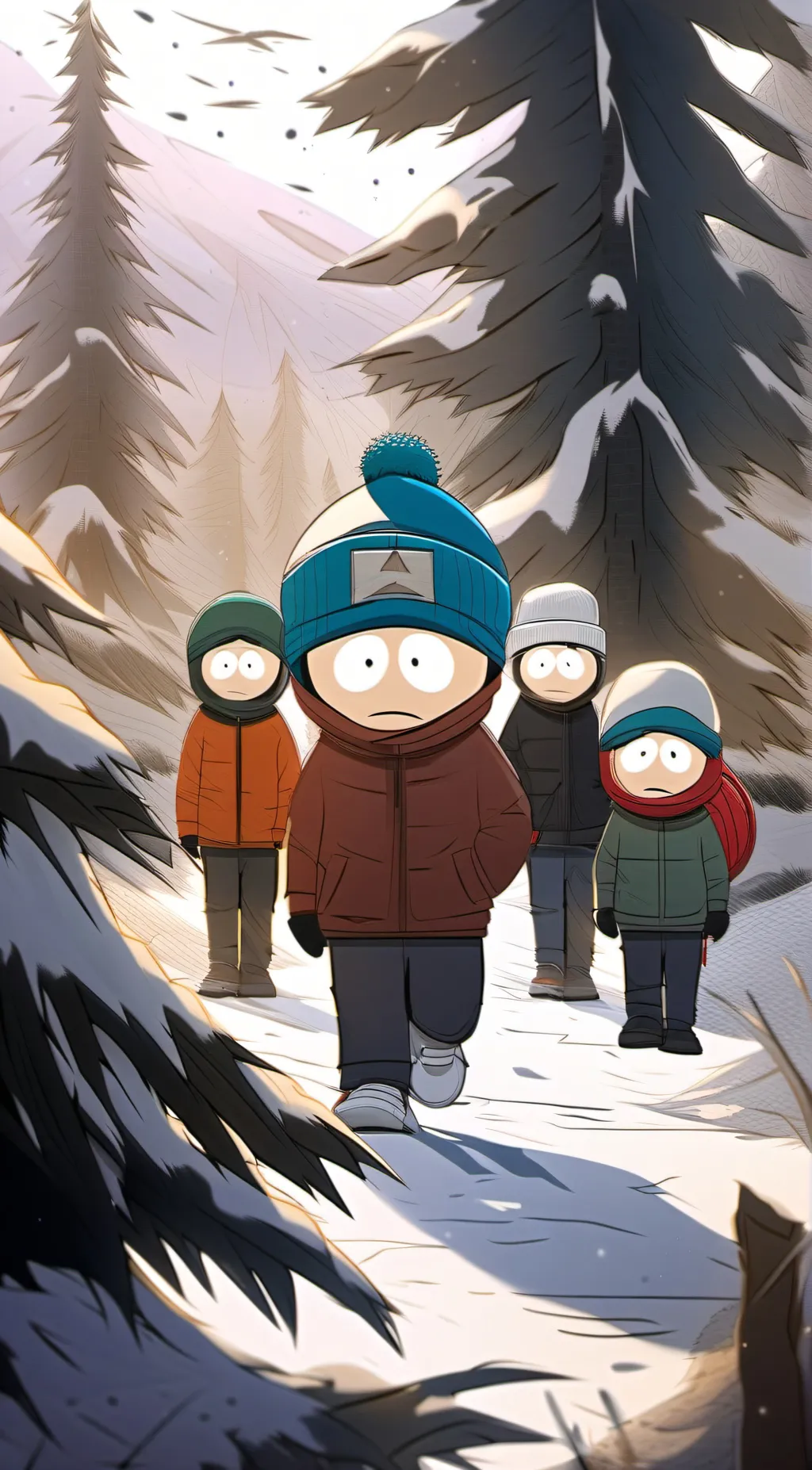 ai character: south park background