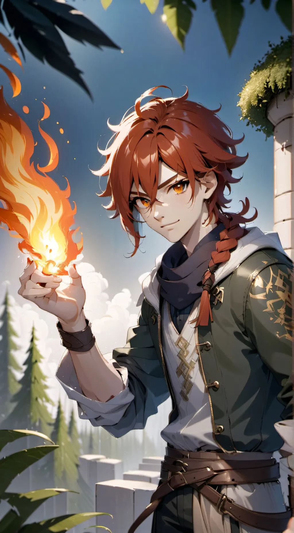 ai character: Caleb background