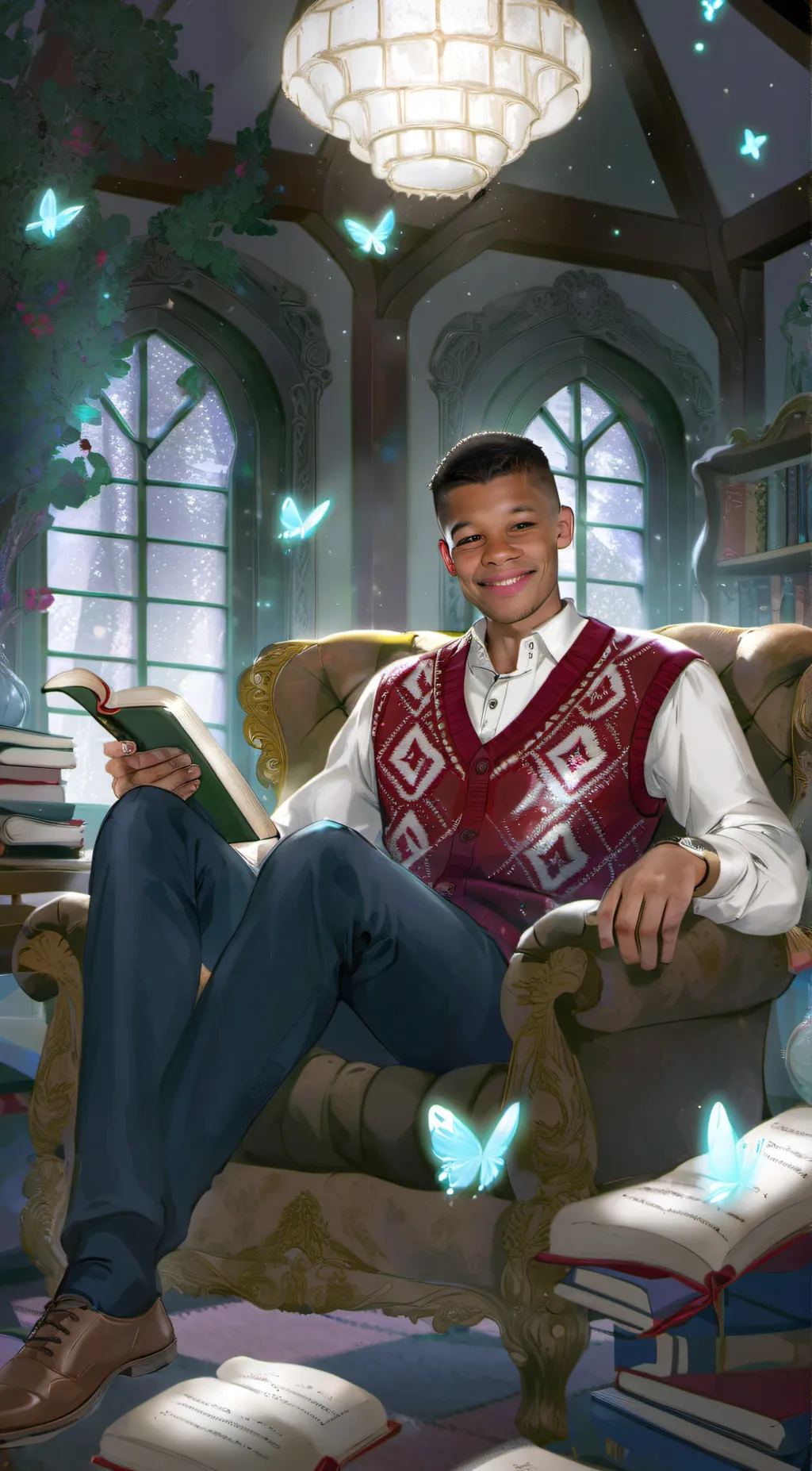 ai character: Marcus background