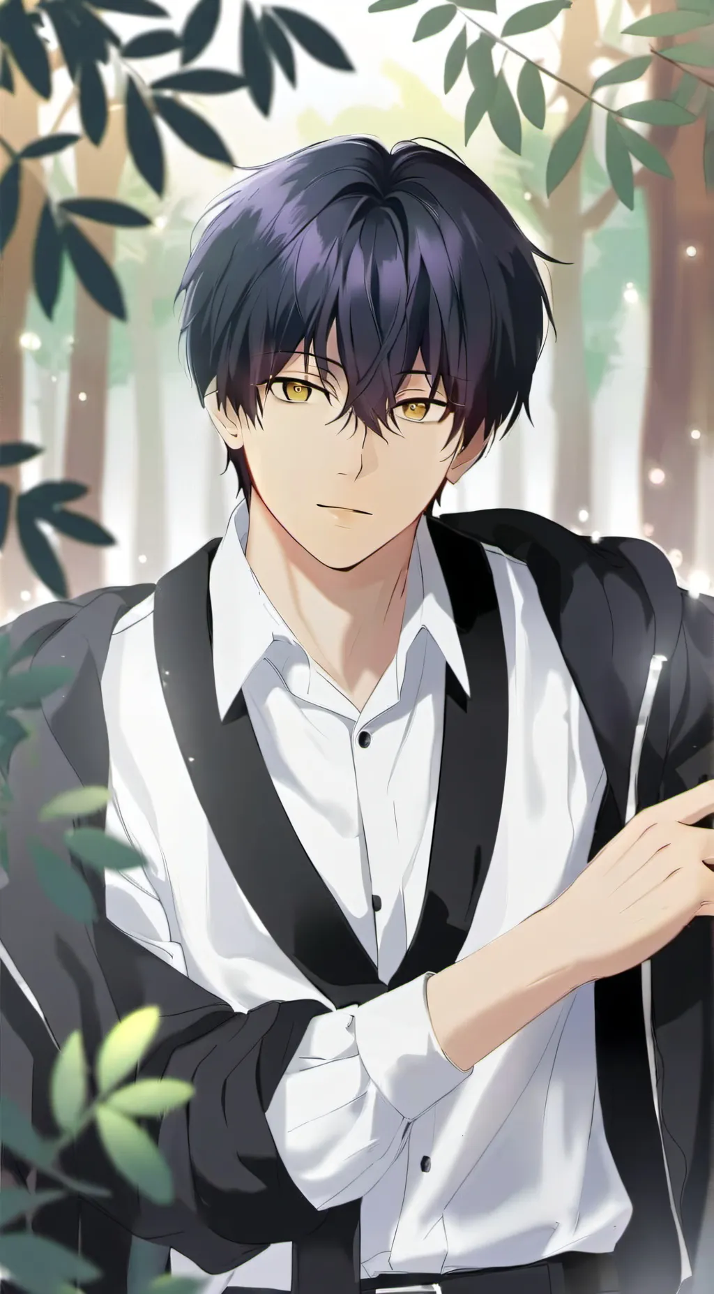 ai character: 𝐀𝐝𝐚𝐦 background