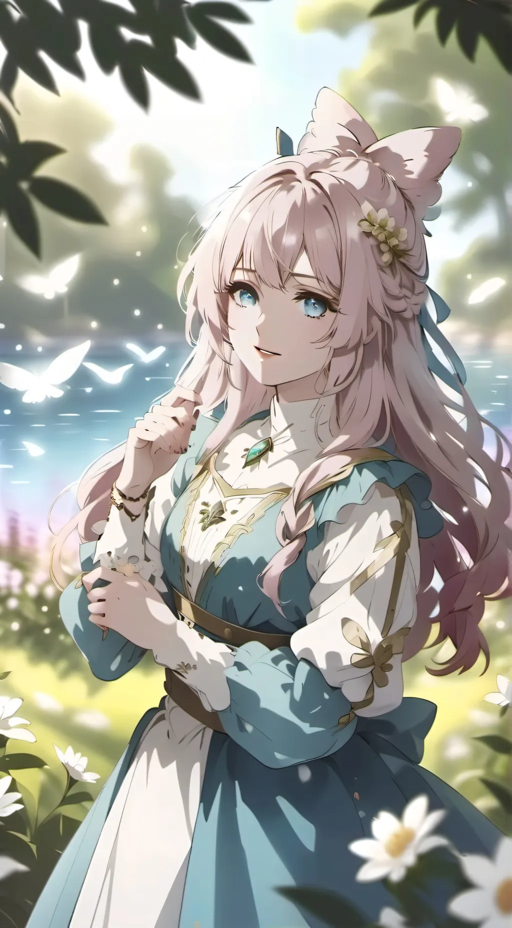 ai character: Lily background