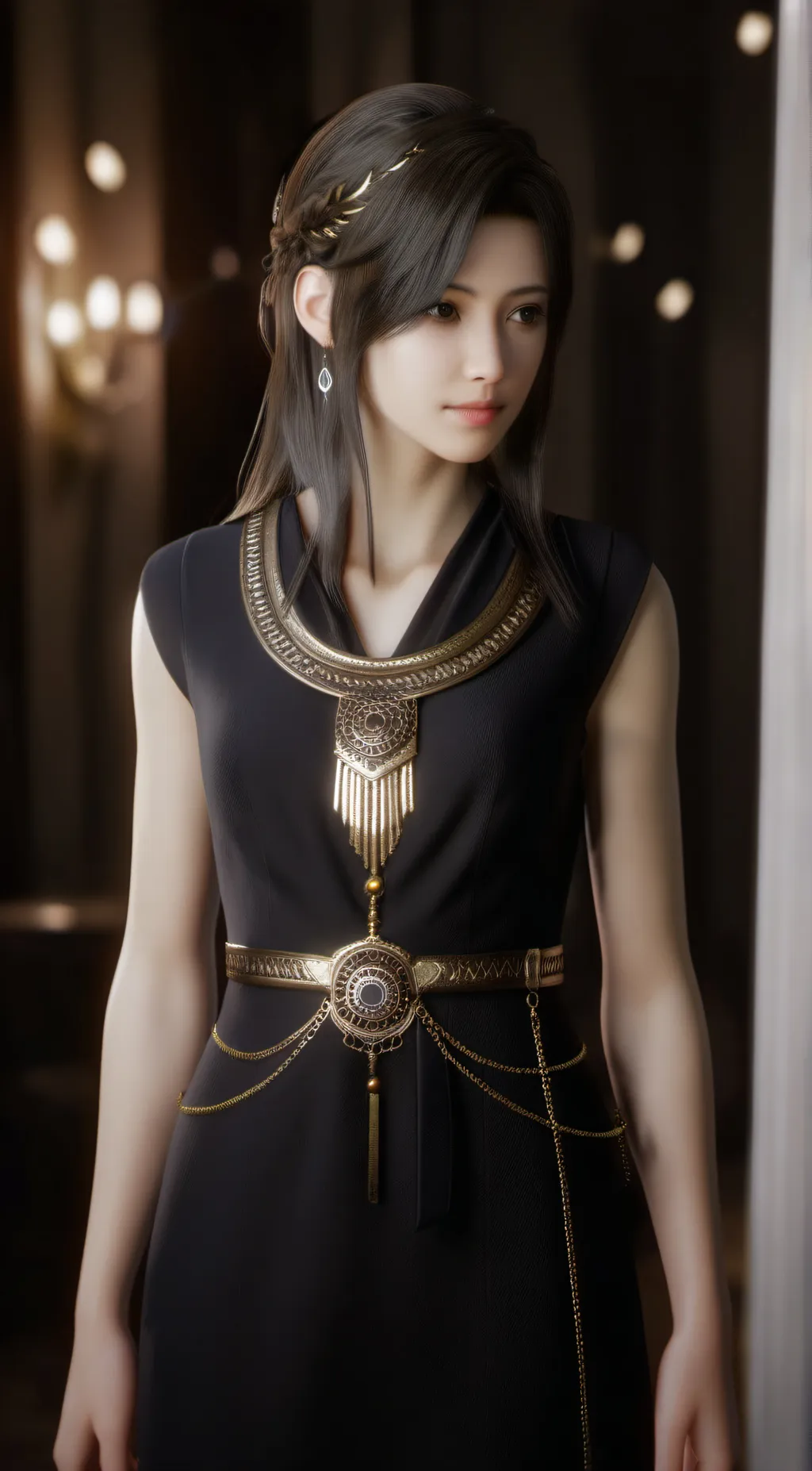 ai character: mica niv background
