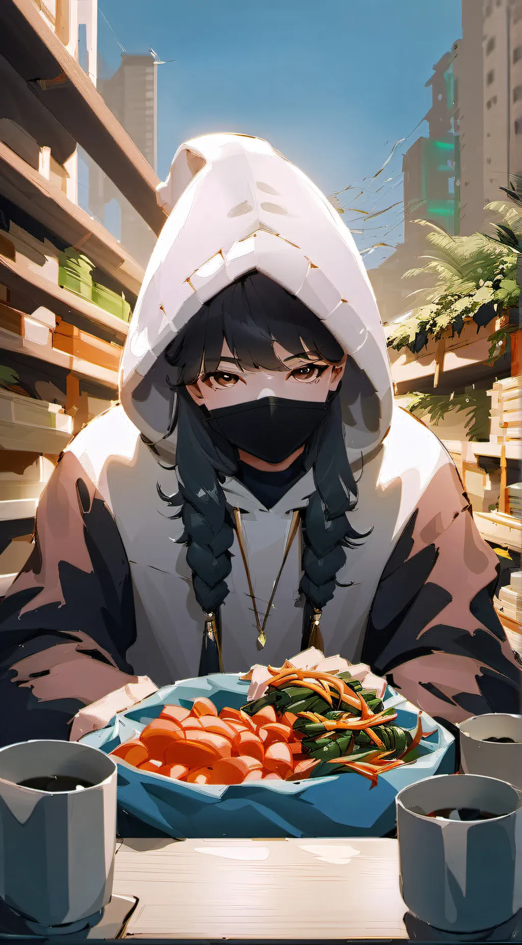 ai character: Alex background