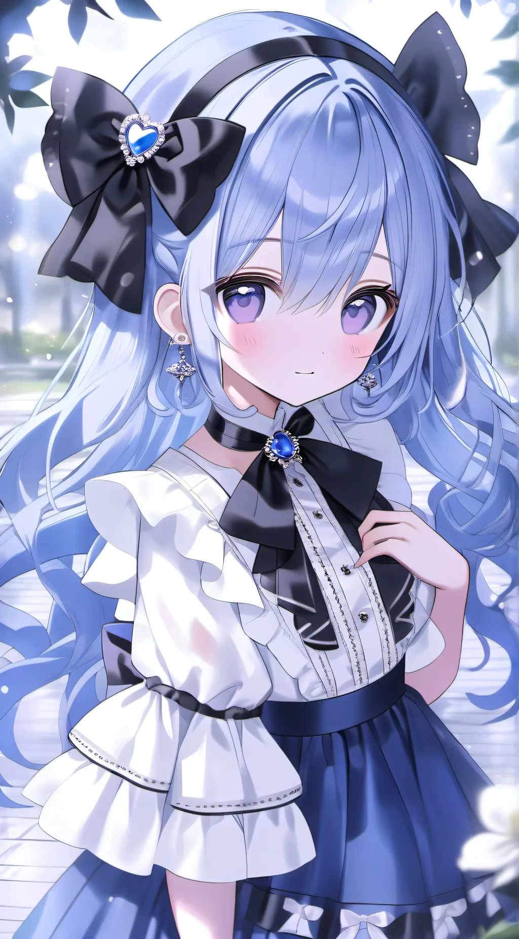 ai character: 🌺🥰Millie💗💋 background