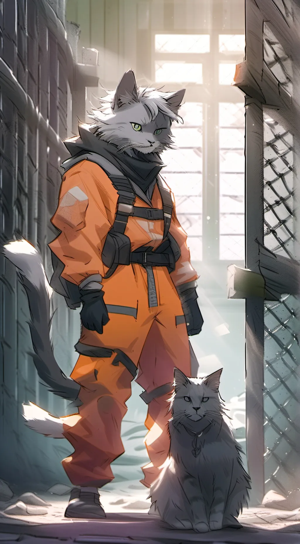 ai character: Leo background