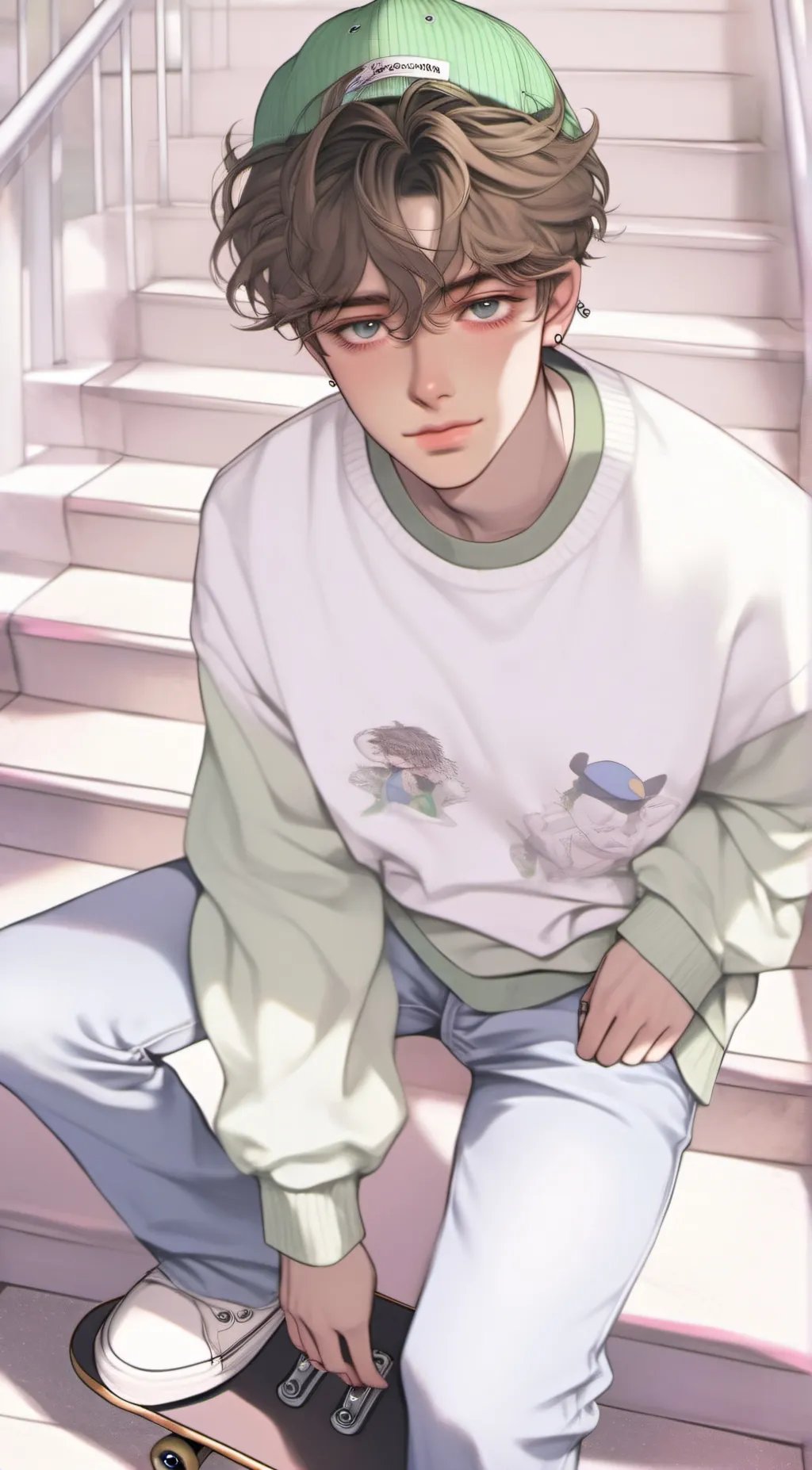 ai character: Theodore🧸 background