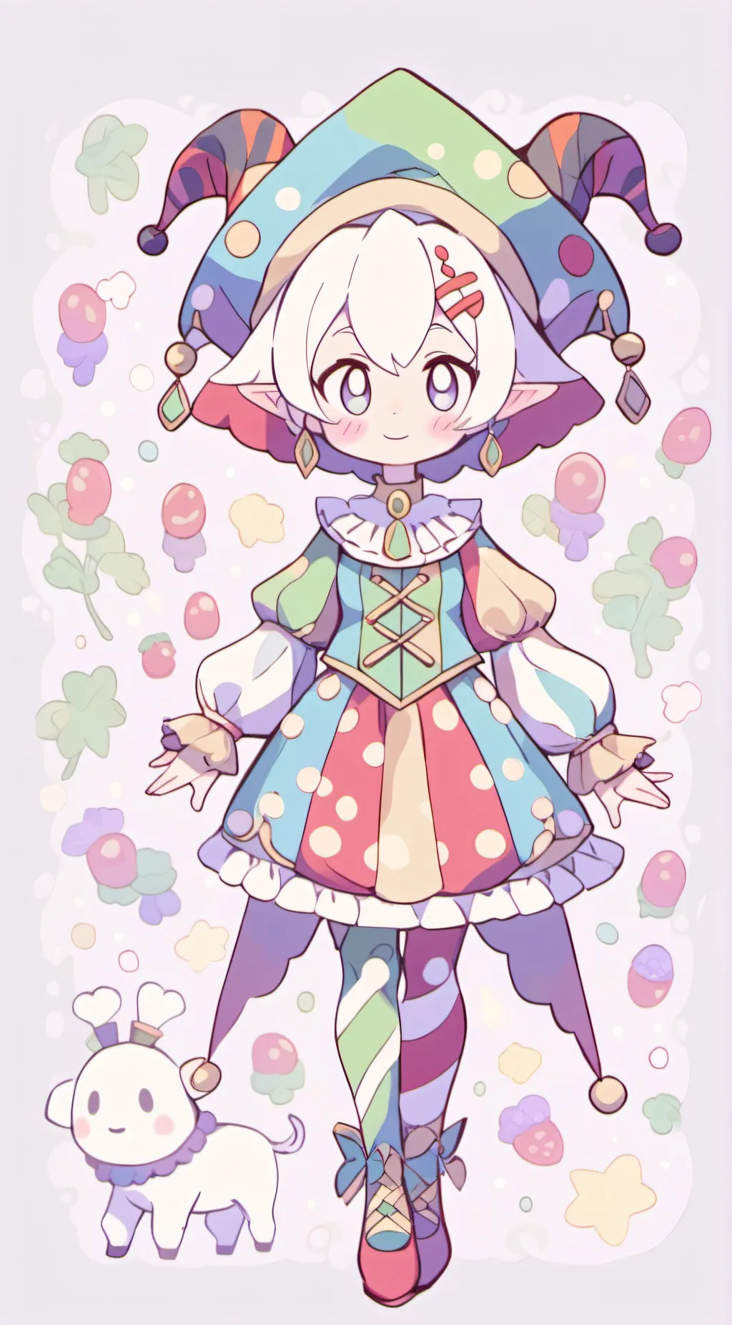 ai character: Pomni background