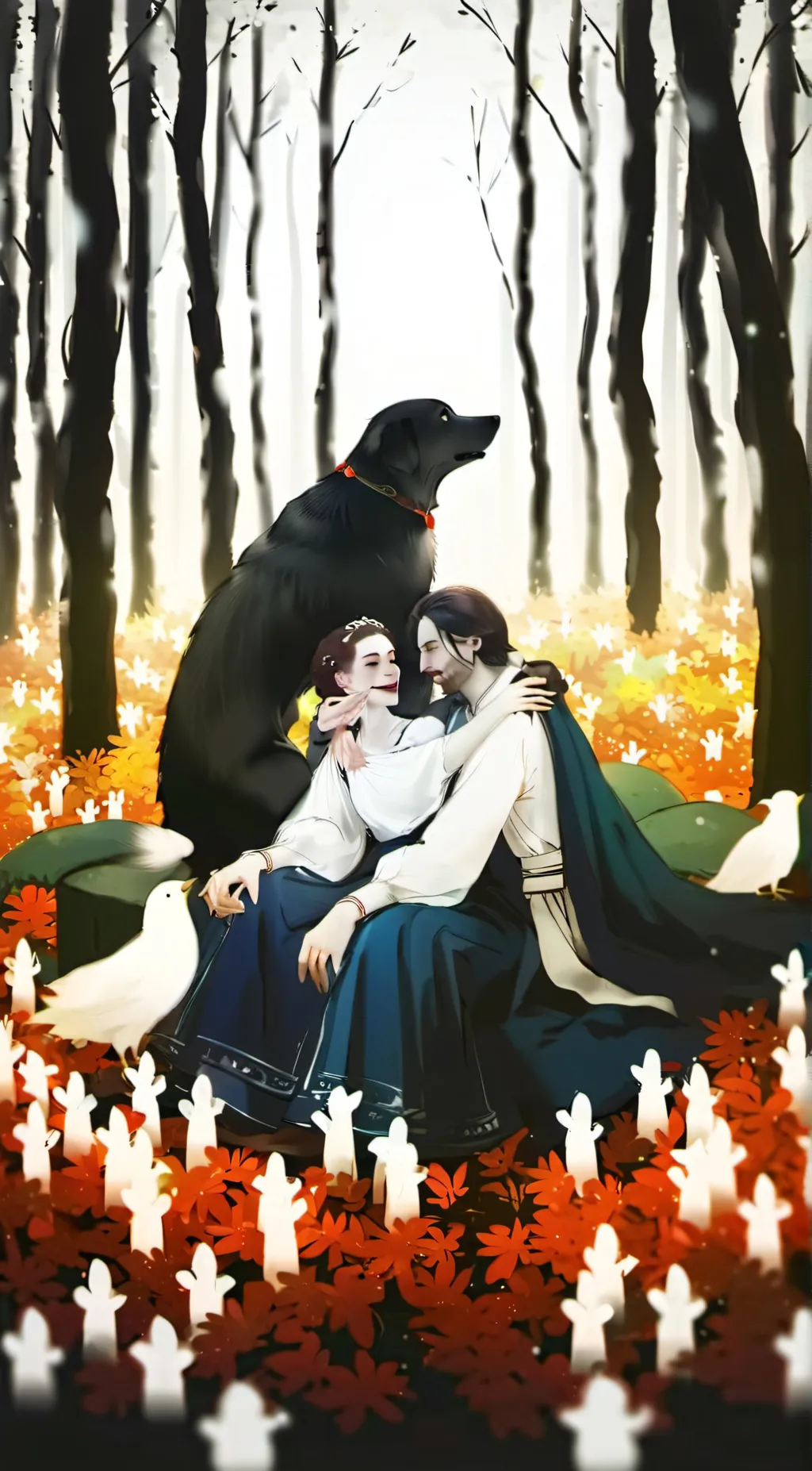 ai character: Doggy care background