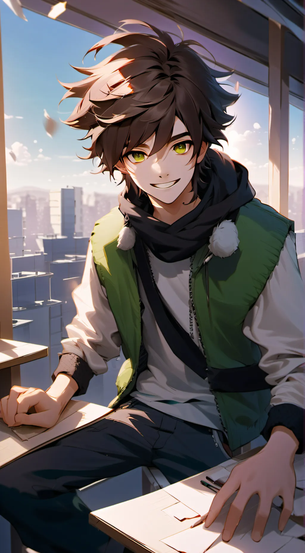 ai character: Akira background