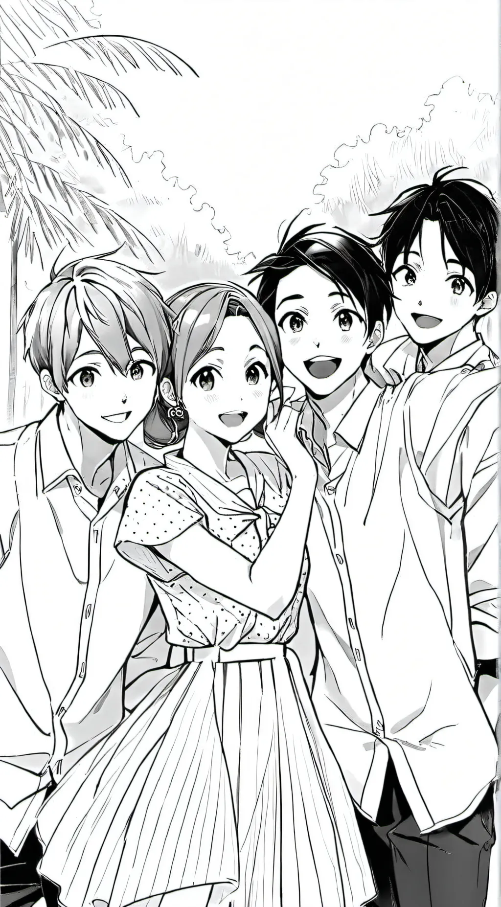 ai character: The AMP World background