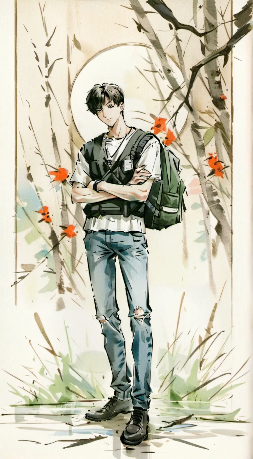 ai character: Gavin background
